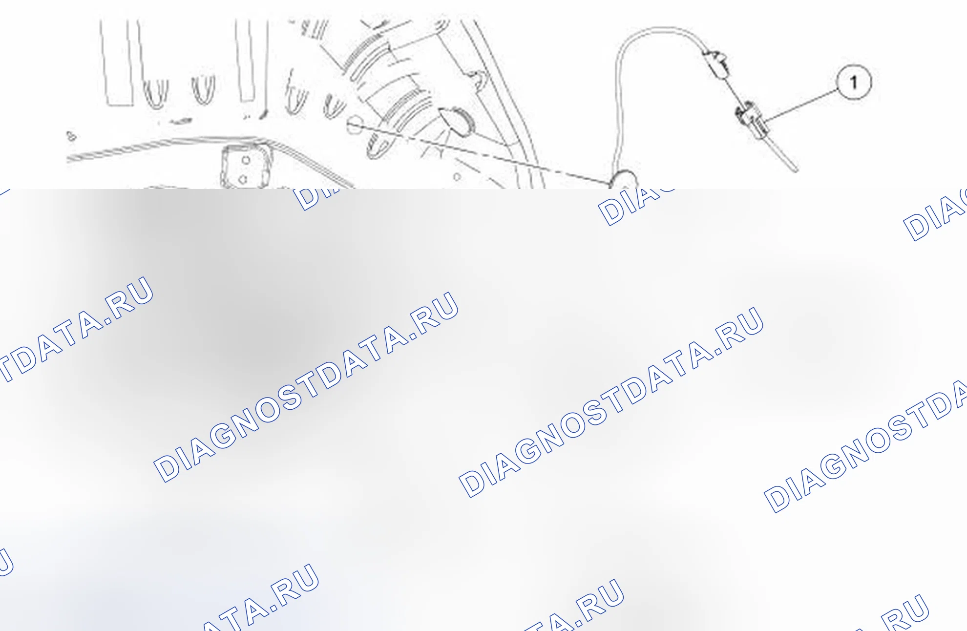 Рис. 16: Датчик скорости вращения колес - задний, полный привод (AWD). Ford Fusion I рестайлинг
