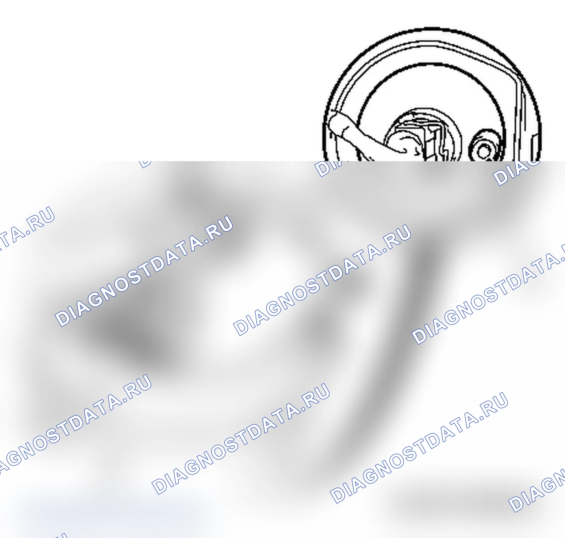Удаление воды из вкладыша топливного фильтра (дизельные двигатели). Opel Zafira B