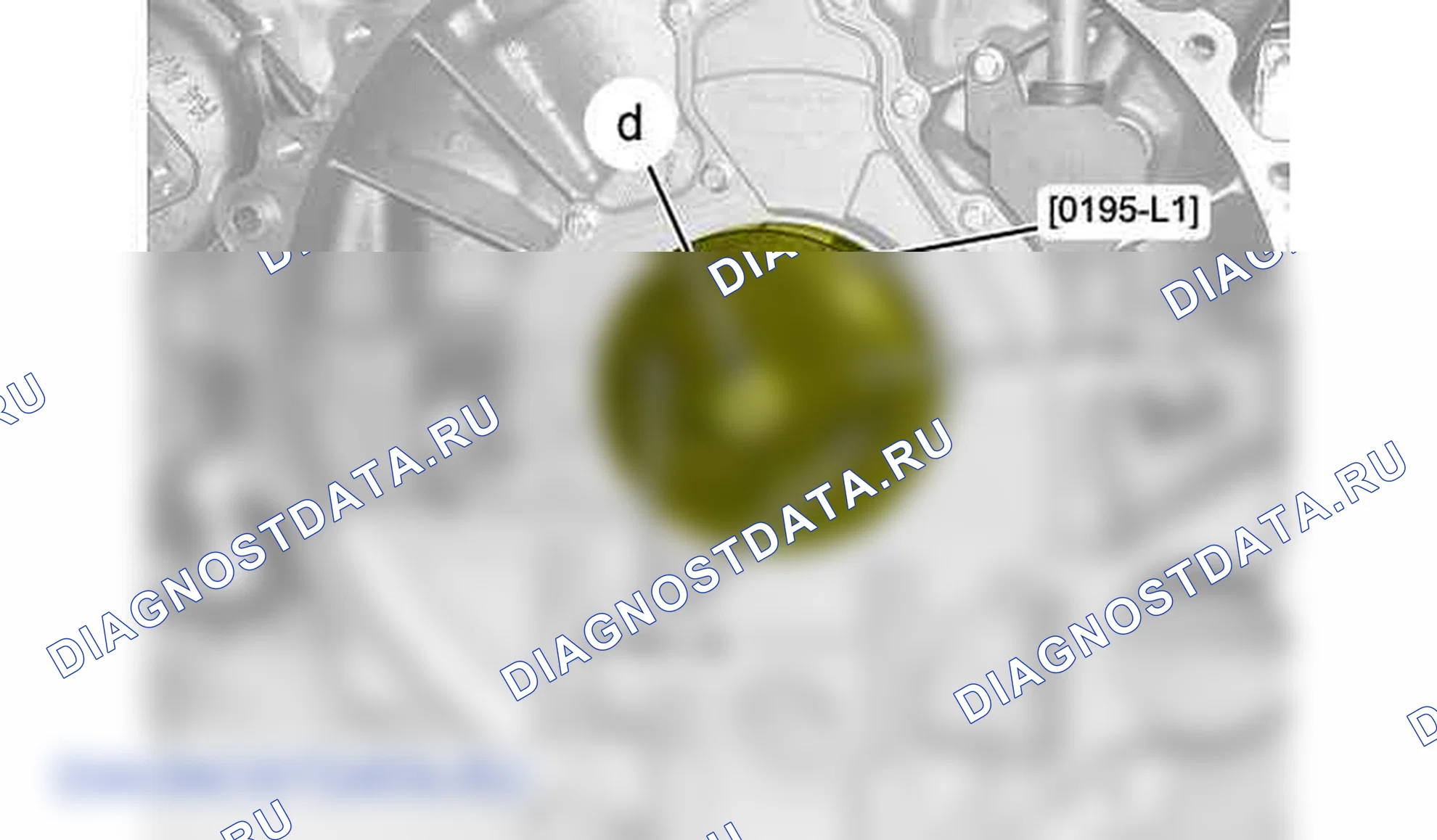 Снятие - Установка: сальники двигателя — b1bg2t3d. Citroen C6 I