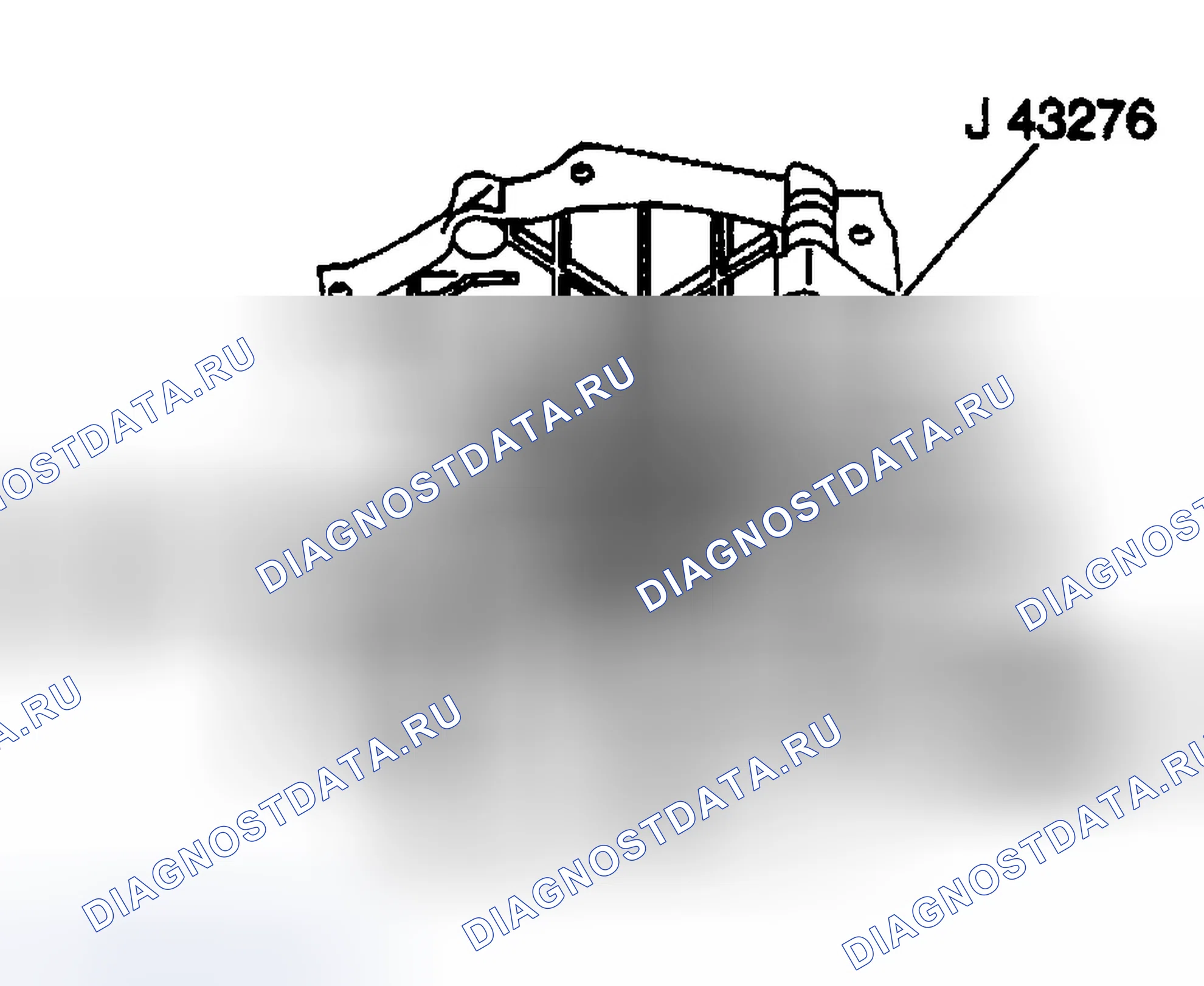 Рис. 536: Снятие направляющего подшипника сцепления. Chevrolet Silverado 2500 