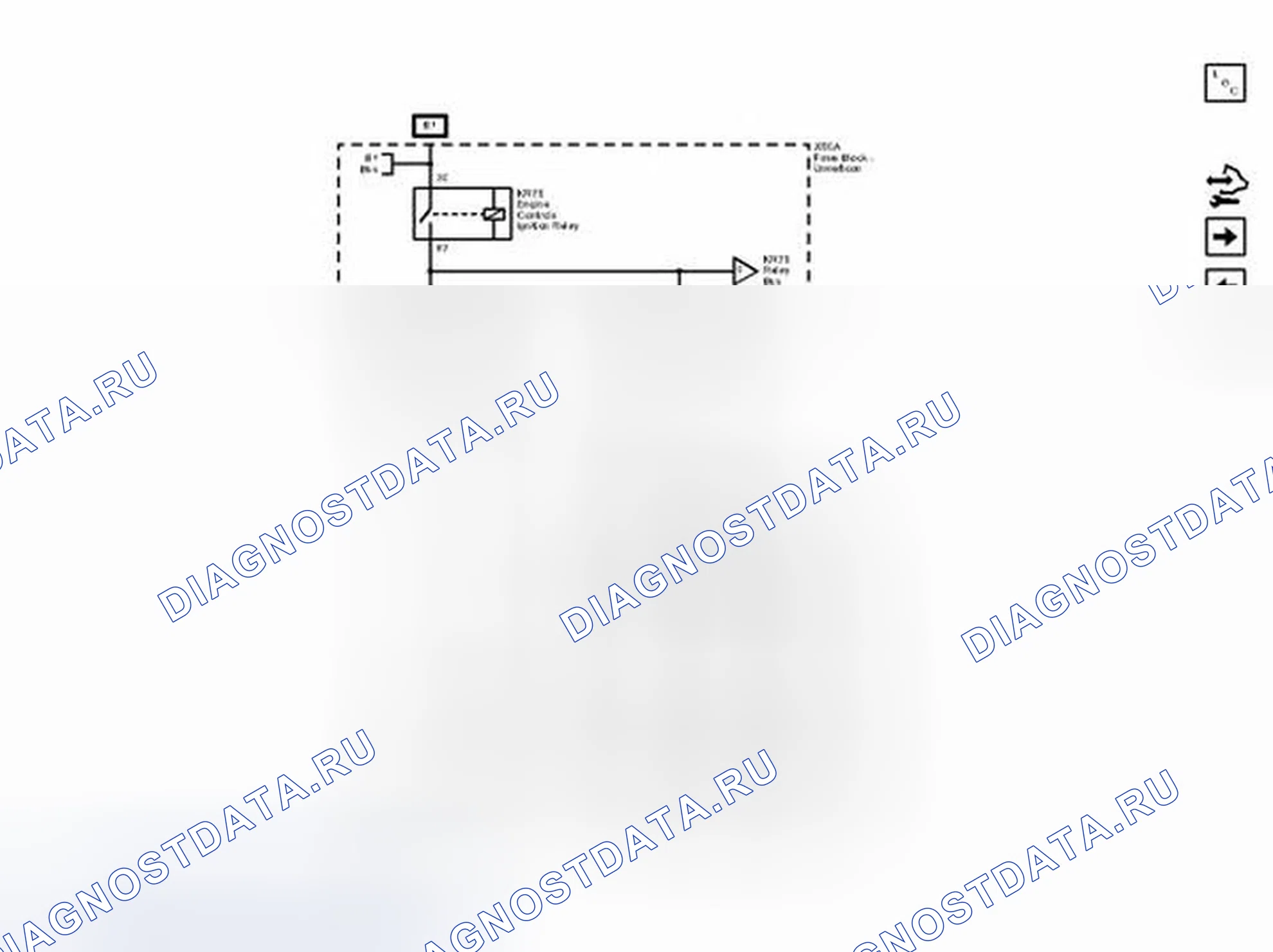 Рис. 86: Предохранители F9UA и F10UA. Chevrolet Malibu VIII рестайлинг