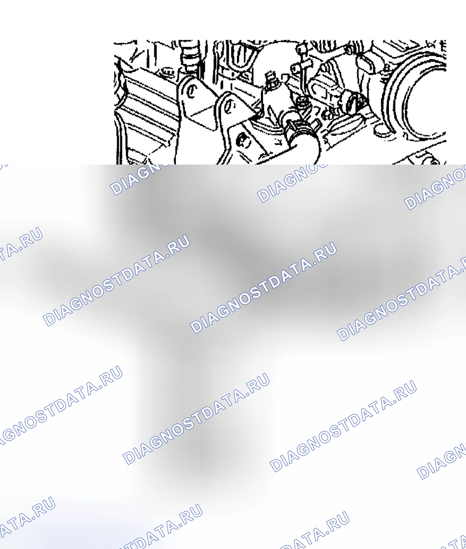 Рис. 37: Порядок демонтажа. Buick Regal IV