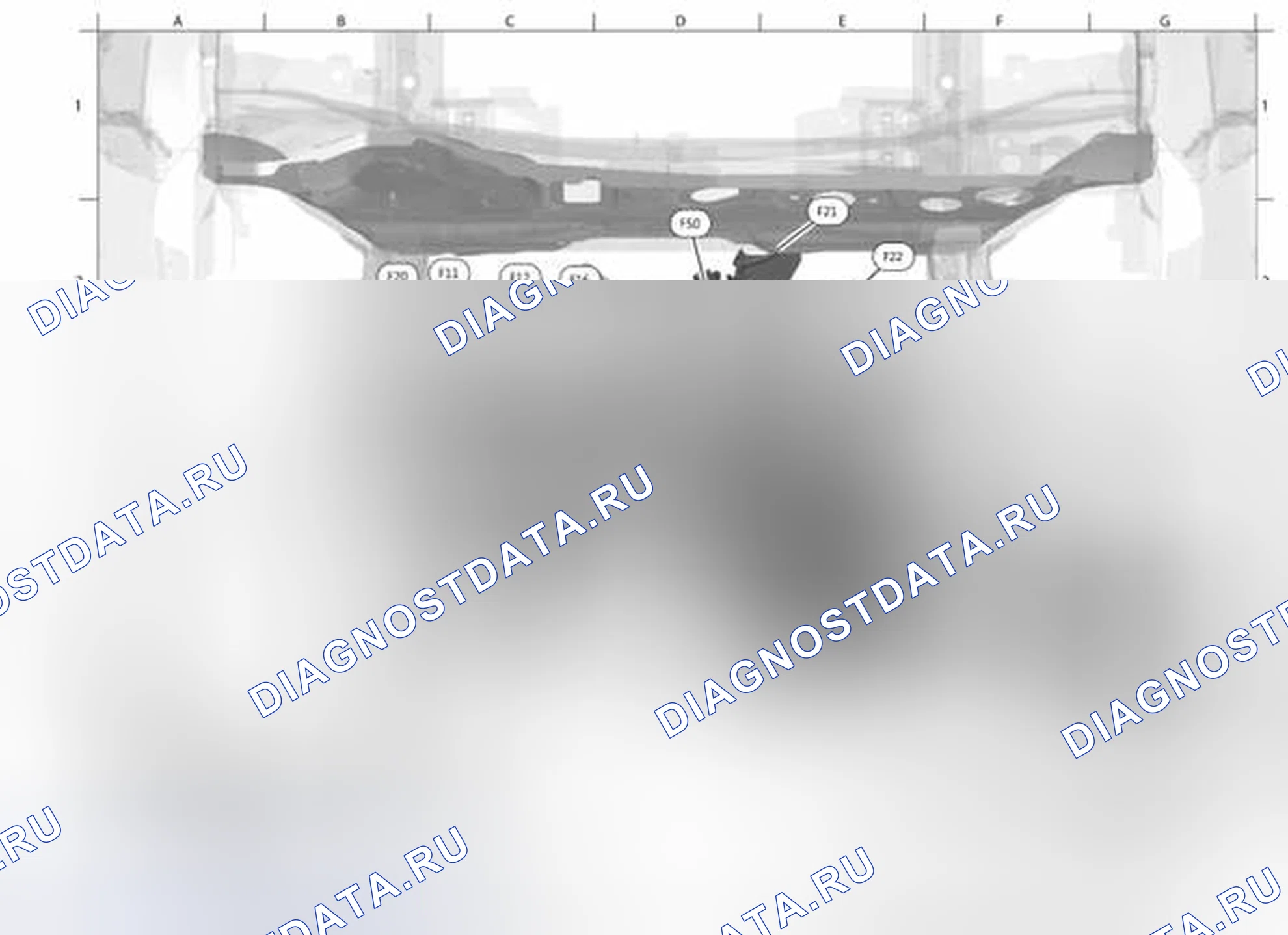 Рис. 8: ЖГУТ УПРАВЛЕНИЯ ДВИГАТЕЛЕМ. Nissan Rogue II