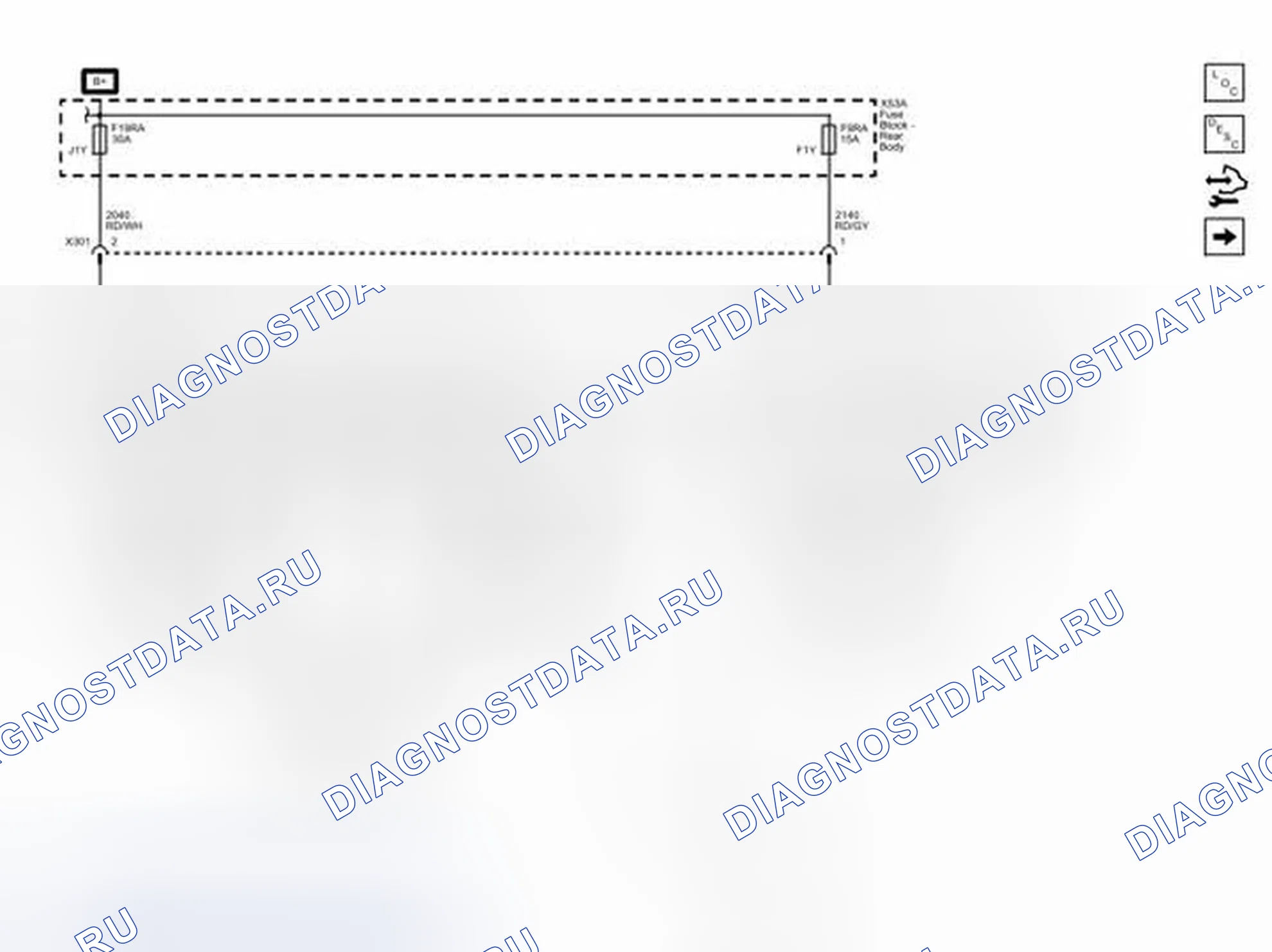 Рис. 44: Силовое сиденье (без AAG) и поясничное. Buick Encore I