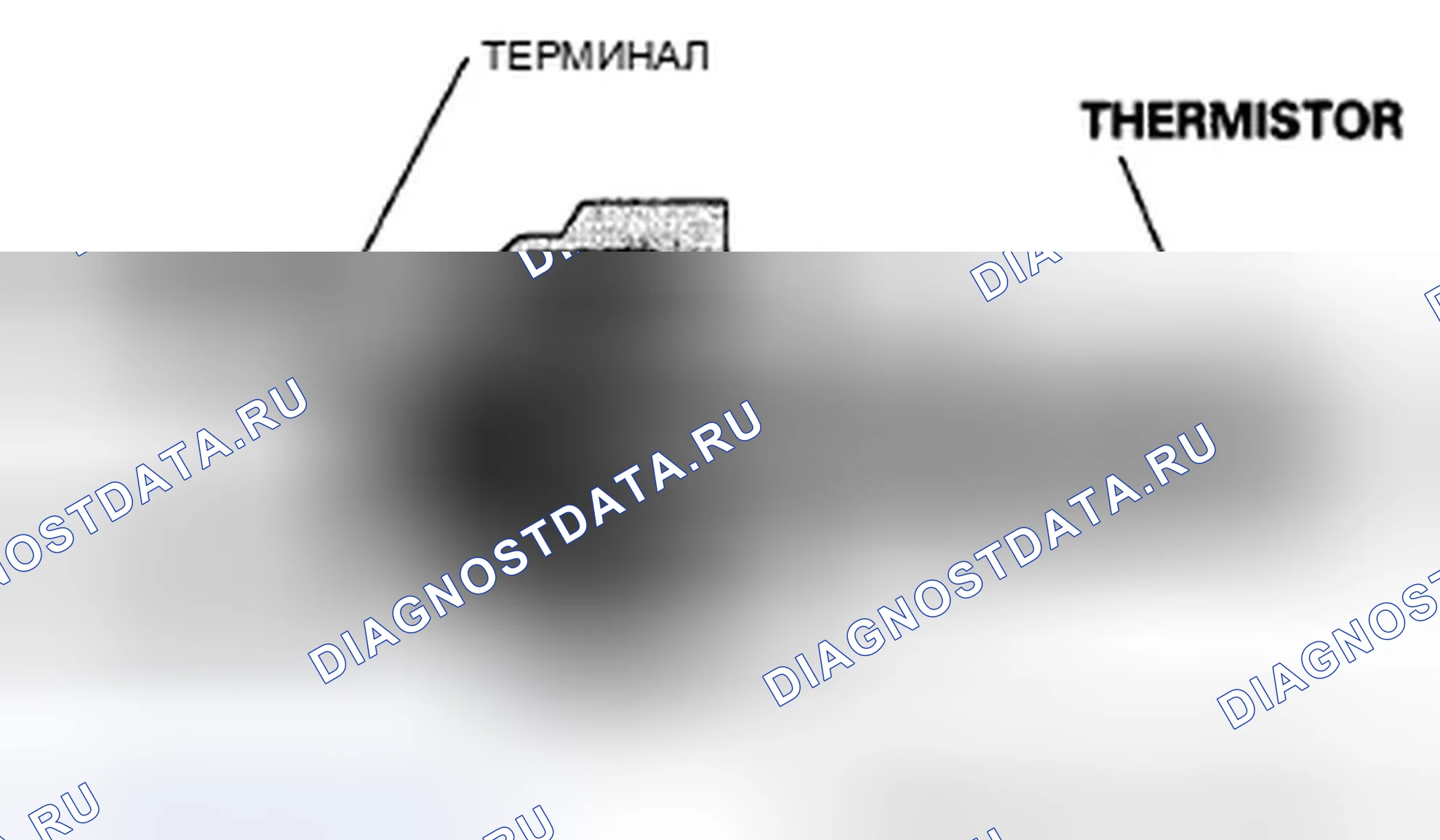 Рис. 649: Датчики 1 и 2 температуры охлаждающей жидкости двигателя (температура охлаждающей жидкости). Honda Insight ZE2 рестайлинг