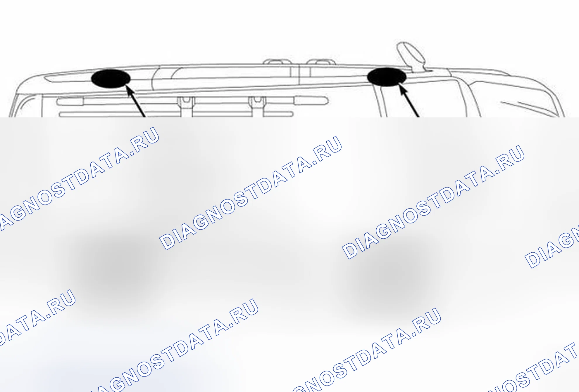 Рис. 16: ОСНОВАНИЕ. Chrysler Town & Country V рестайлинг
