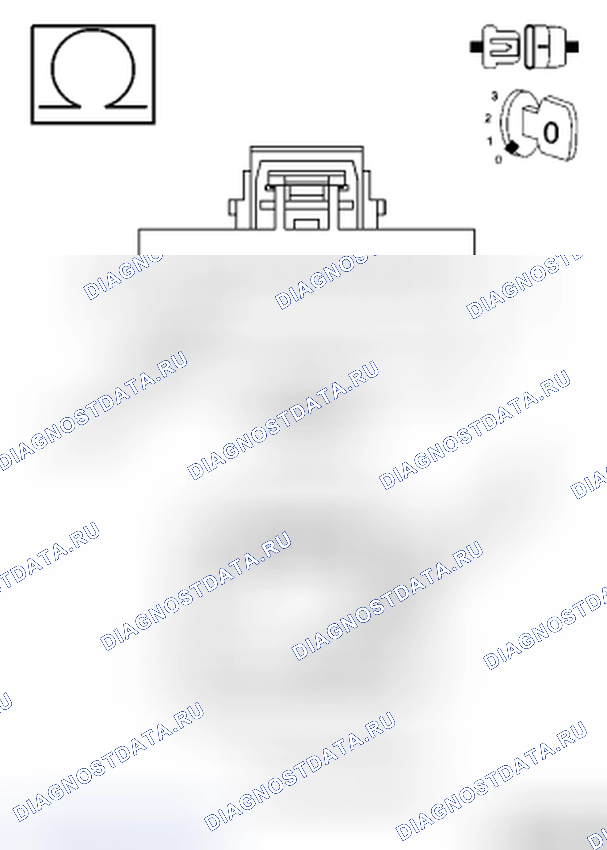 Рис. 634: Диагностический тест. Chrysler Town & Country V