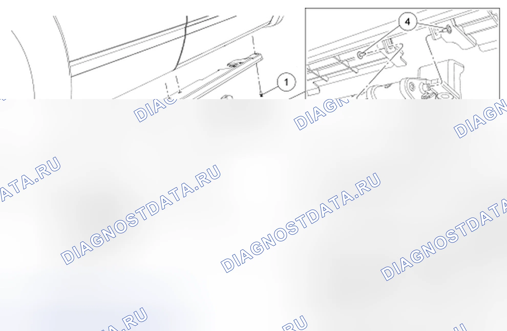 Рис. 28: Hider Gap питание Running Board (PRB). Hyundai Mufasa I