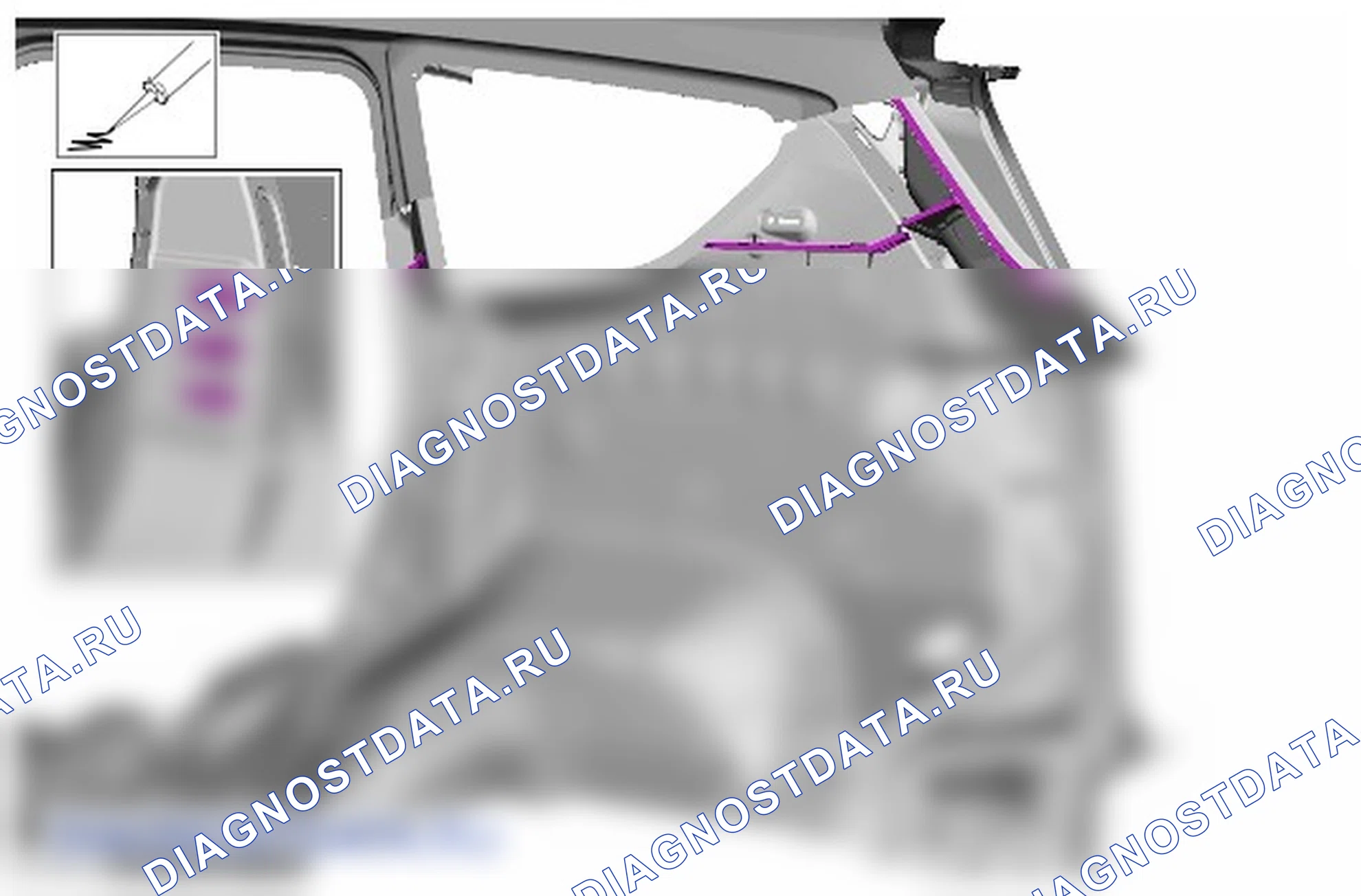 Как снять и установить левую панель задней боковой части кузова. Ford Kuga II