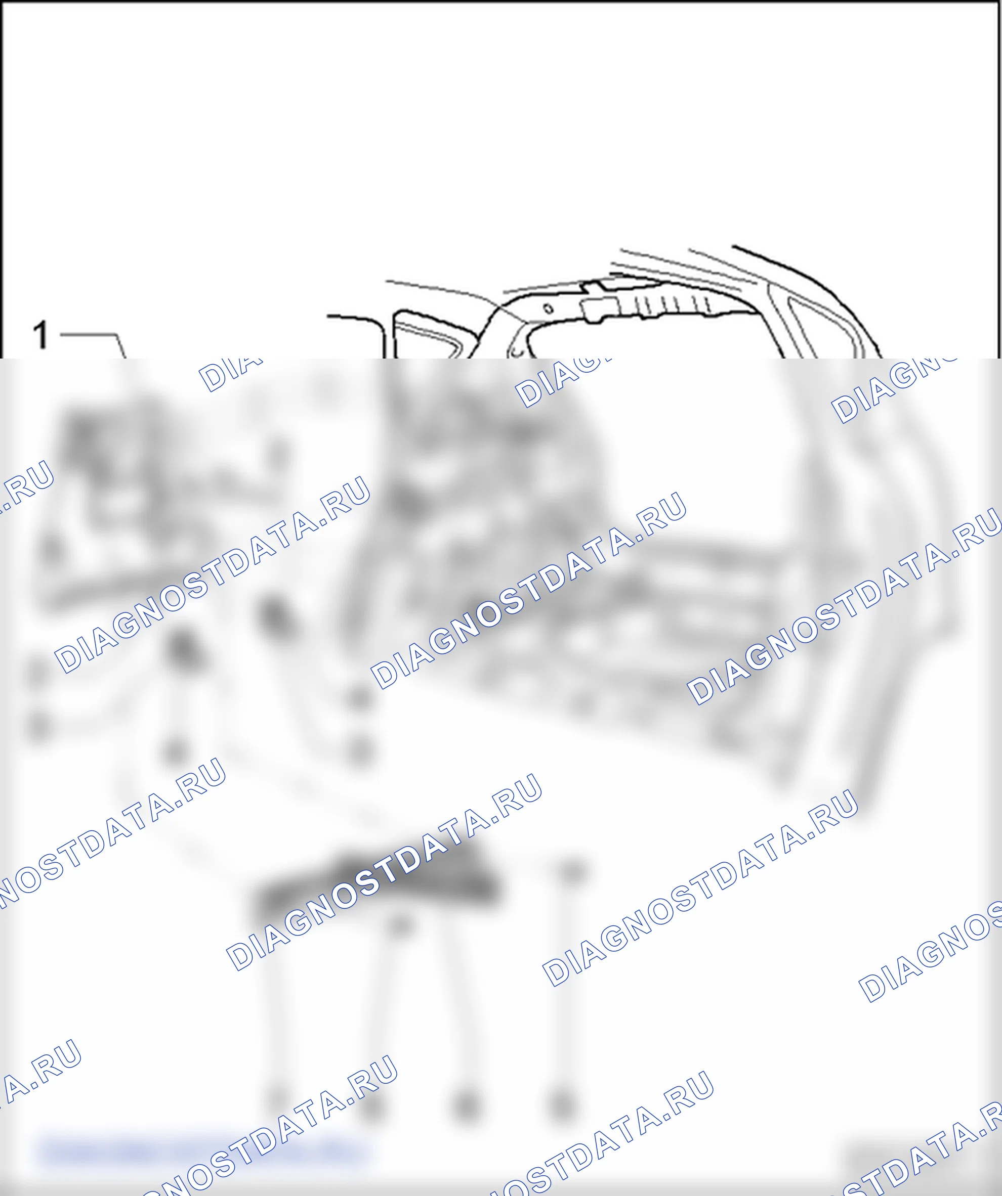 Облицовка багажного отсека. SEAT Altea I