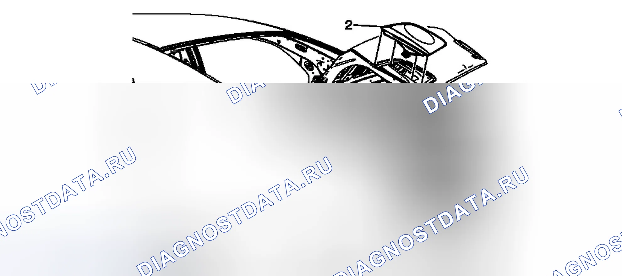 Рис. 37: Замена резервной лампы. Chevrolet Malibu VIII