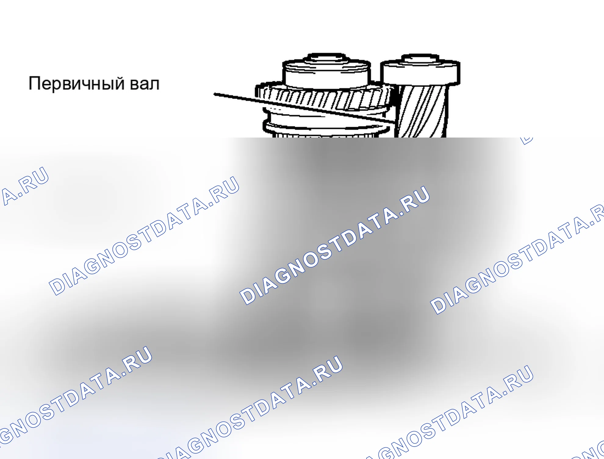 Рис. 35: <<D>> ДЕМОНТАЖ ВХОДНОГО И ВЫХОДНОГО ВАЛОВ. Honda Fit Aria I