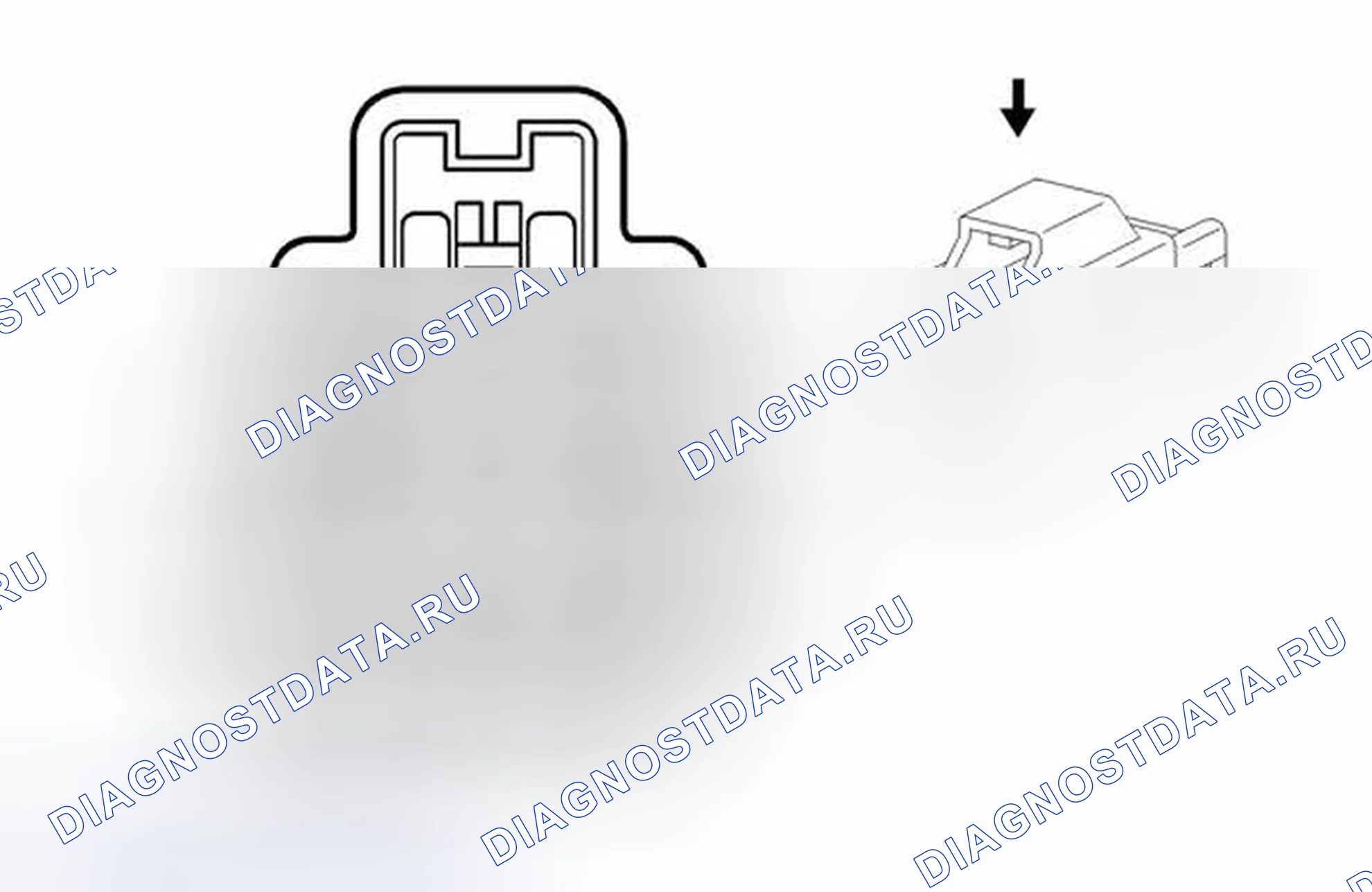 Рис. 360: Антенна данных навигации и трафика (U2x). Cadillac CTS II
