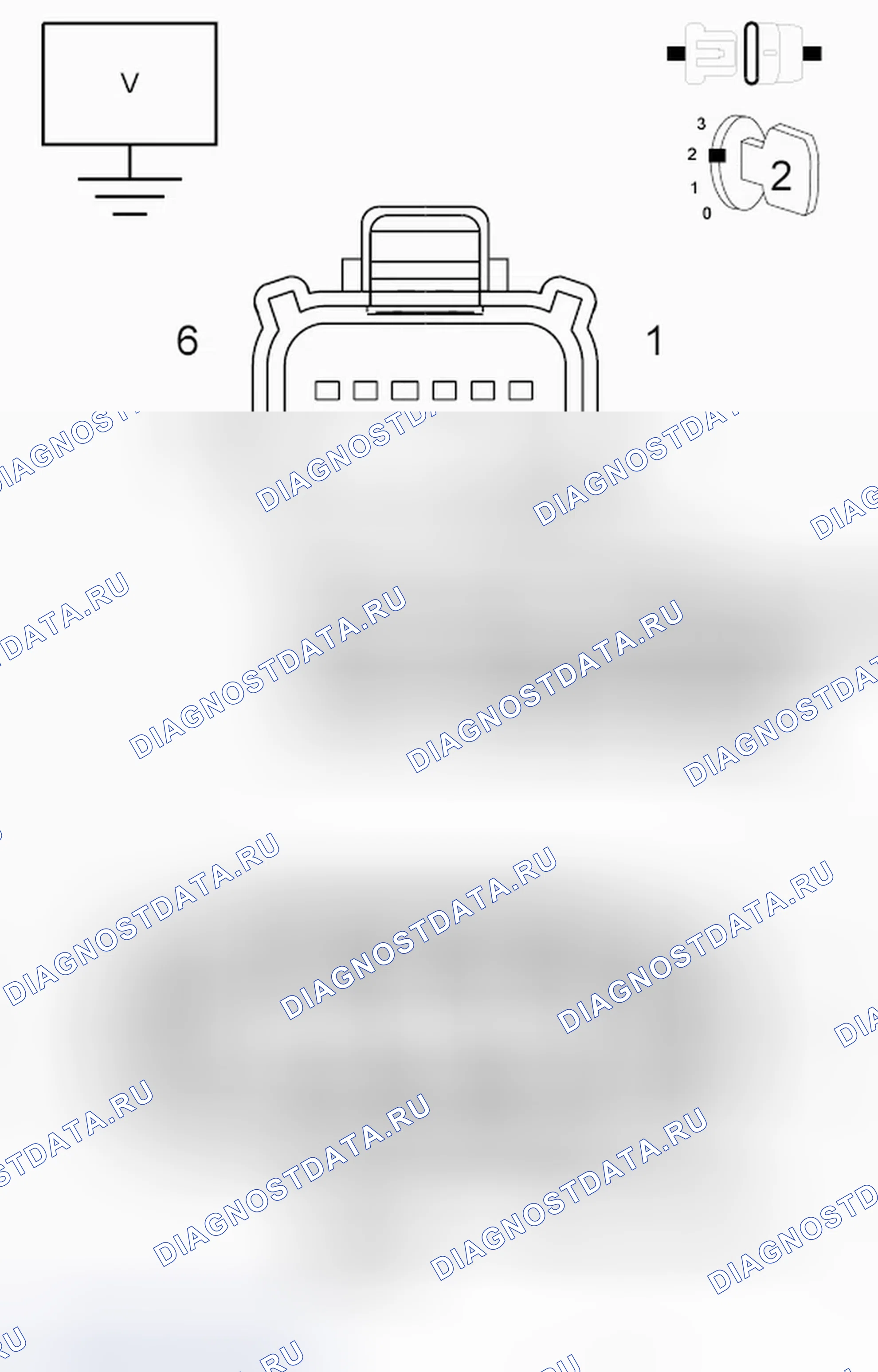 Рис. 2: ДИАГНОСТИЧЕСКИЙ ТЕСТ. Dodge Durango III