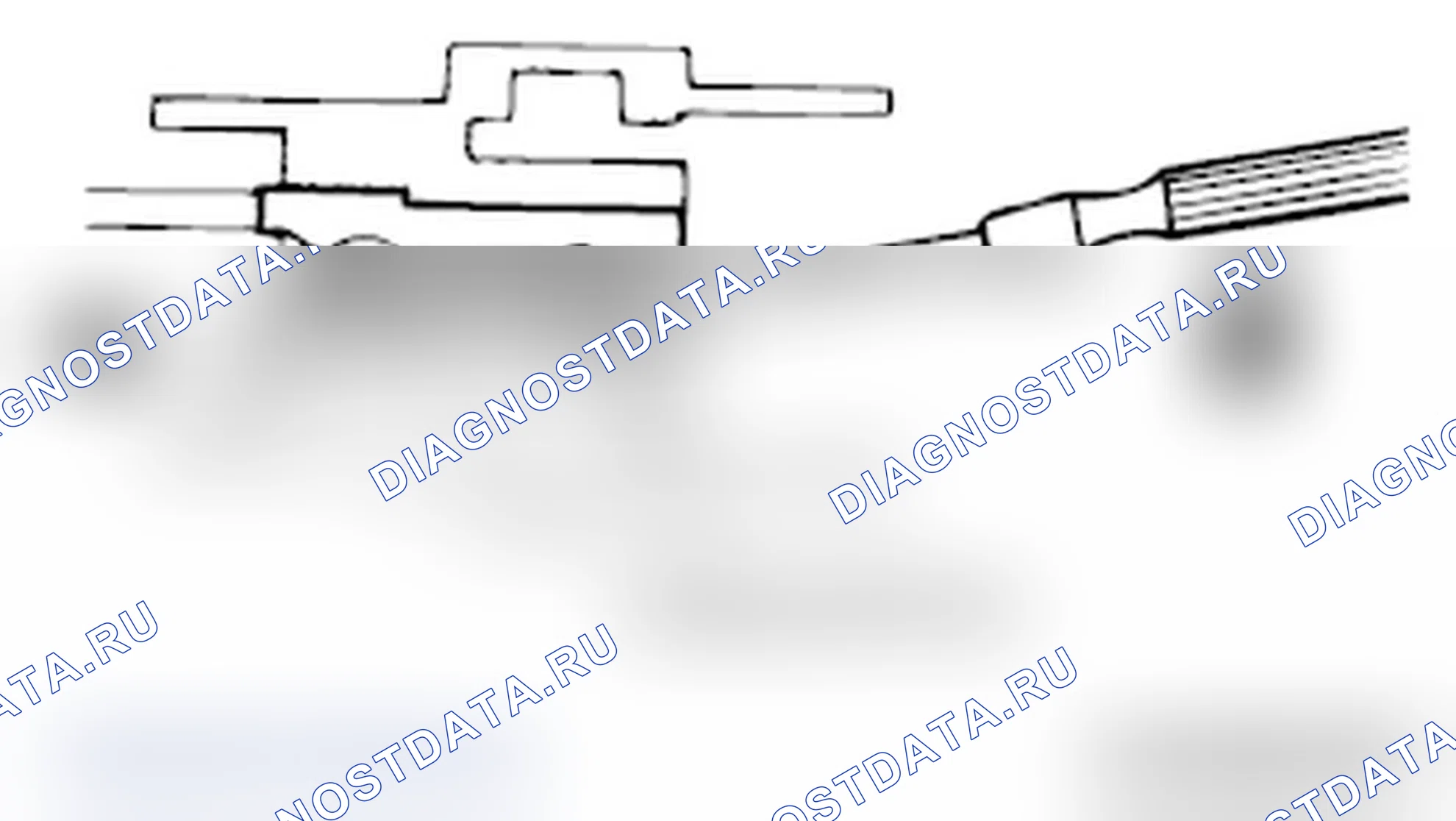 Рис. 53: КРУГЛЫЙ ВОДОНЕПРОНИЦАЕМЫЙ СОЕДИНИТЕЛЬ. Mitsubishi Lancer Ralliart X рестайлинг