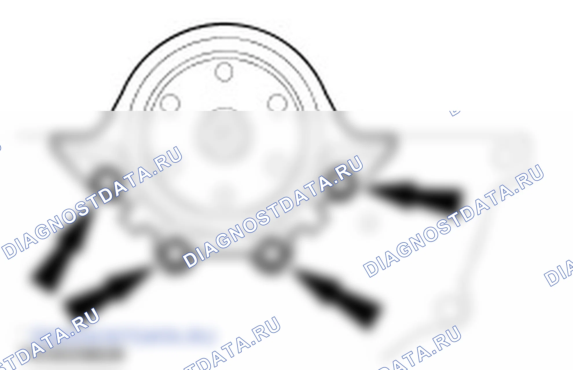 Разборка двигателя. Ford Transit Connect I