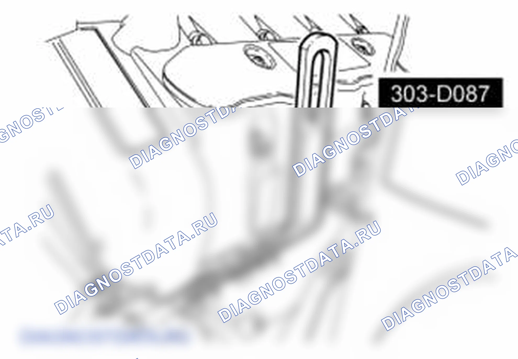 Рис. 1613: Демонтаж. Ford Mustang V рестайлинг