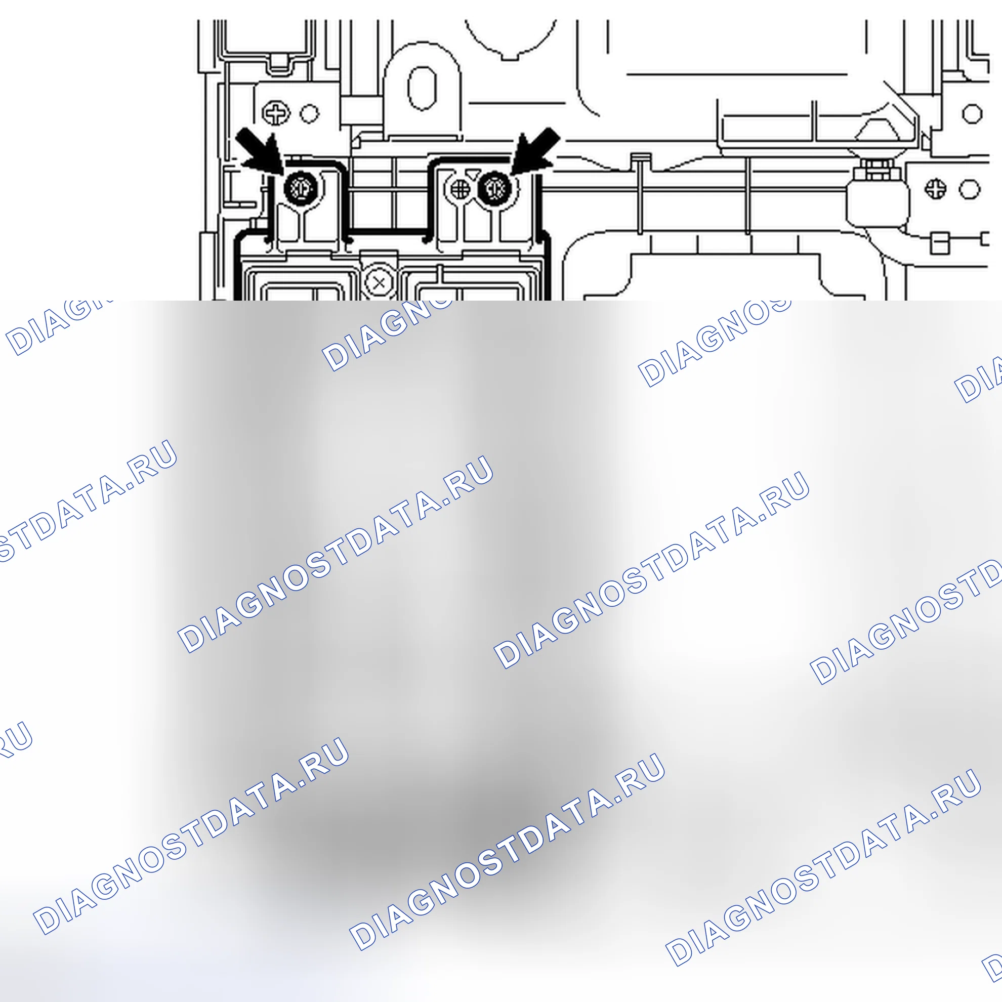 Рис. 132: ДЕМОНТАЖ. Honda Accord VII