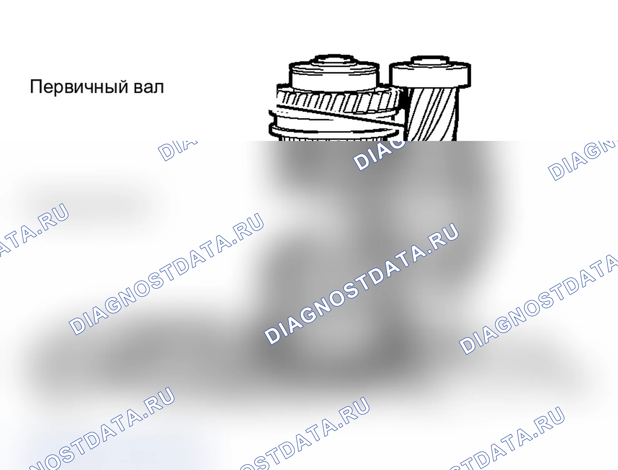Рис. 73: <<D>> ДЕМОНТАЖ ВХОДНОГО И ВЫХОДНОГО ВАЛОВ. Mitsubishi Lancer Ralliart IX рестайлинг