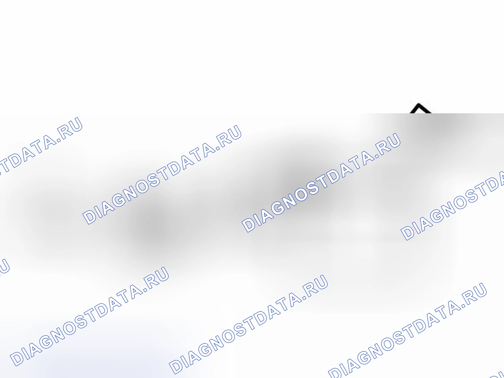 Рис. 321: Демонтаж датчика веса пассажира (Ows). Volvo V70 II