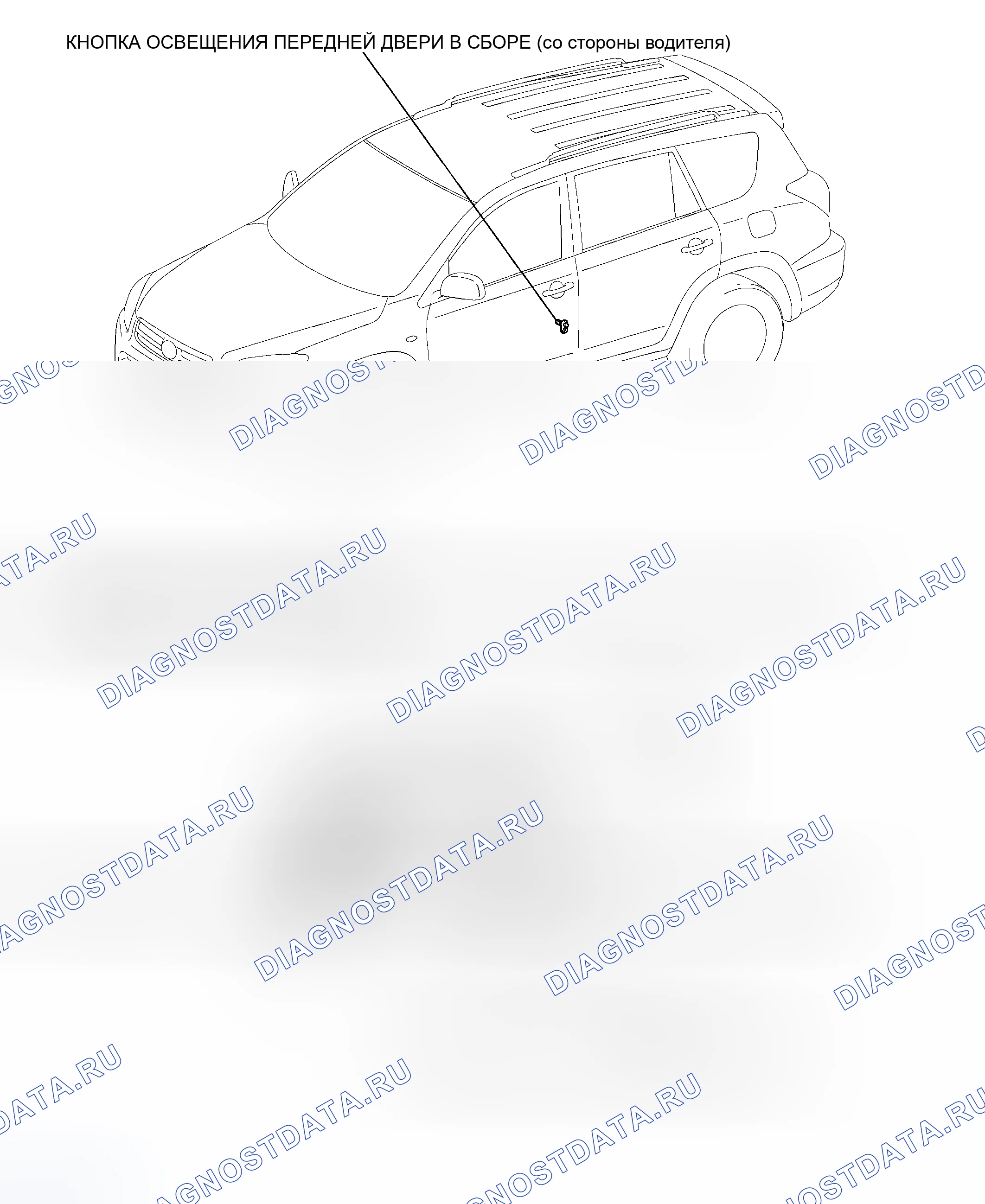 Рис. 88: РАСПОЛОЖЕНИЕ ДЕТАЛЕЙ. Toyota RAV4 III