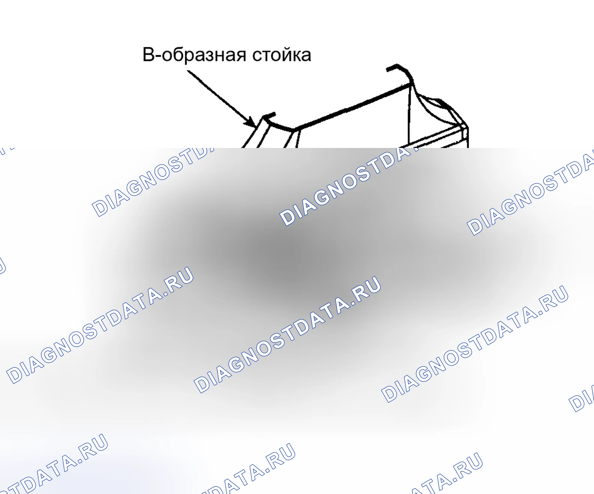 Рис. 97: ДАТЧИК БОКОВОГО УДАРА (ТОЛЬКО США). Hyundai Santa Fe I