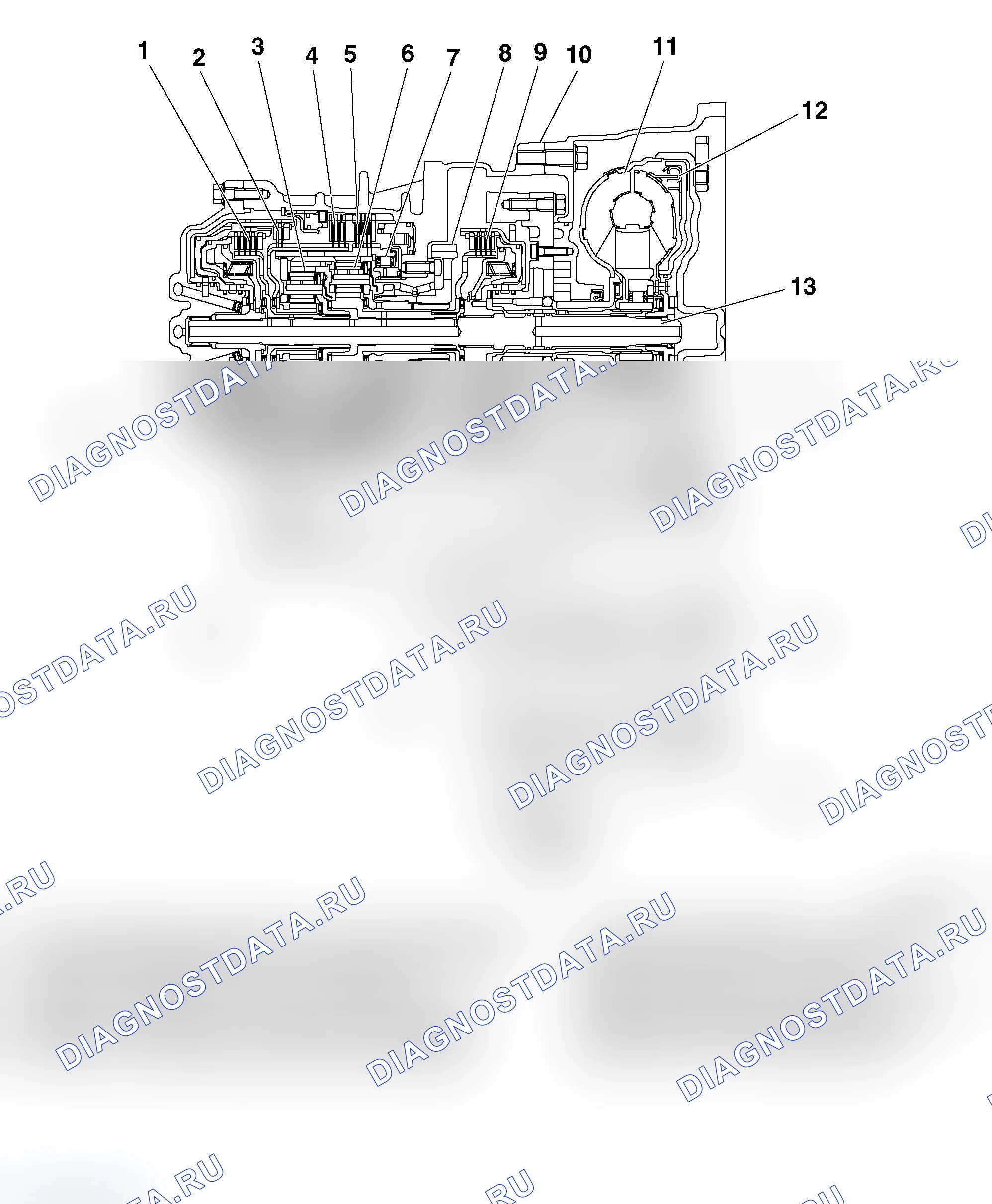 Рис. 2: Разрез. Mitsubishi Lancer Evolution IX