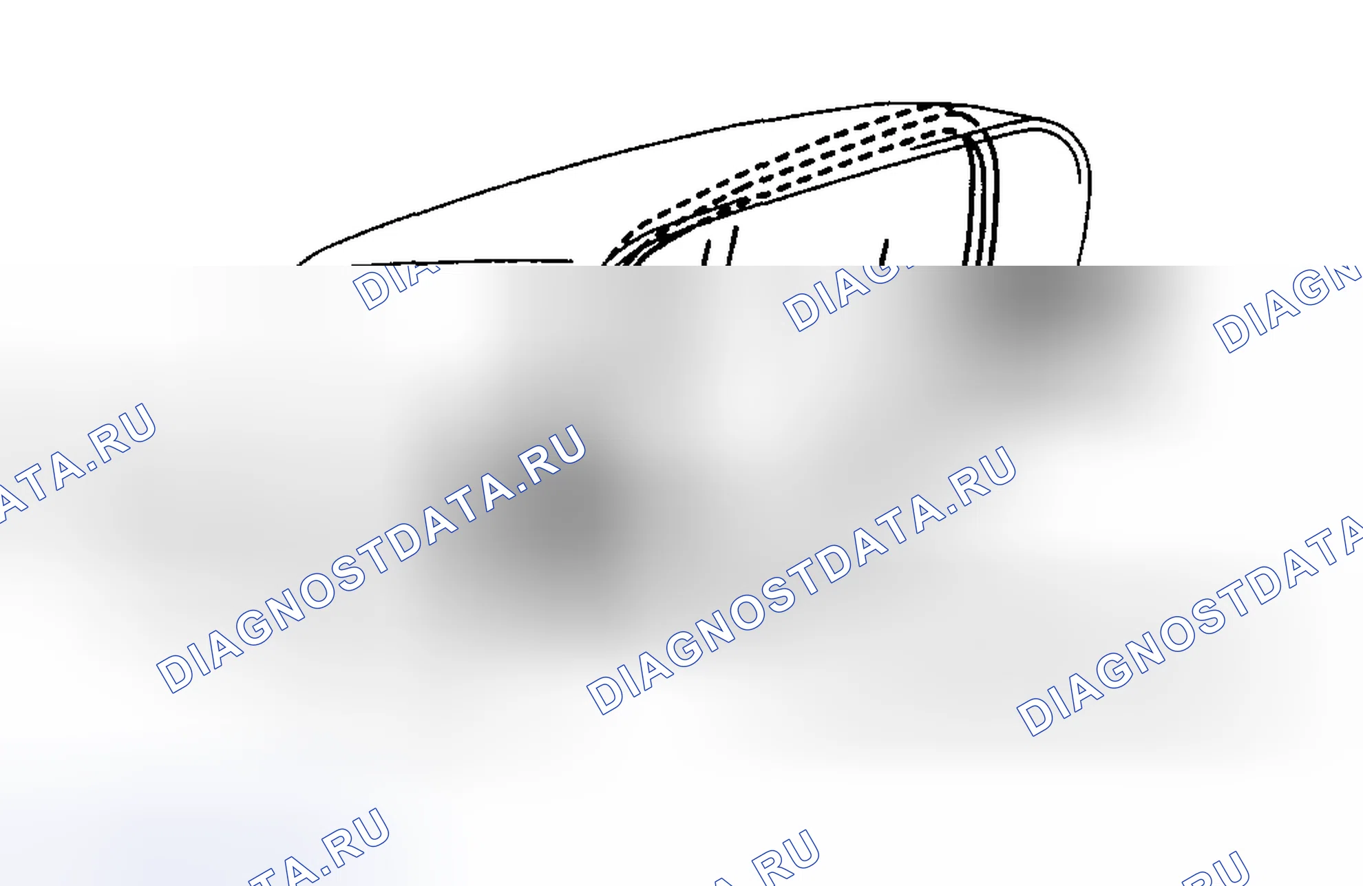 Рис. 57: УДАЛЕНИЕ СТЕКЛА ВНЕШНЕГО ЗЕРКАЛА. Mazda 5 I