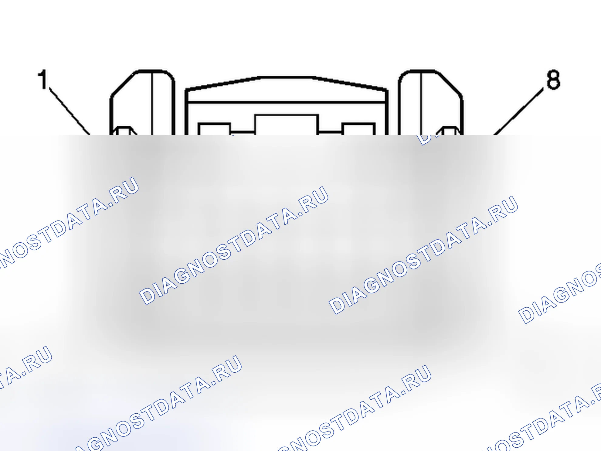 Рис. 140: Модуль управления ОВКВ X1. Kia Ceed JD