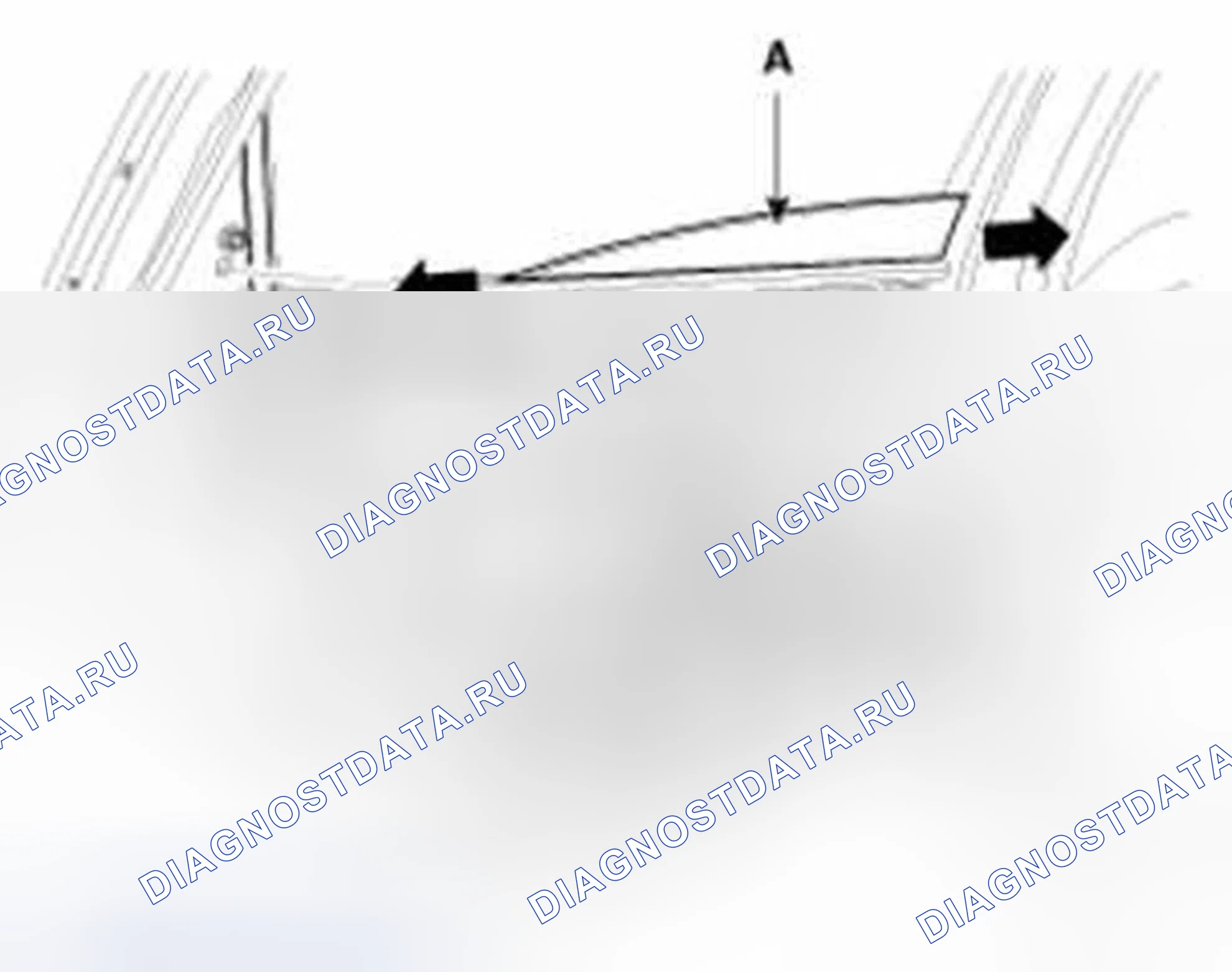Рис. 5: Регулировка стекла. Hyundai Equus II