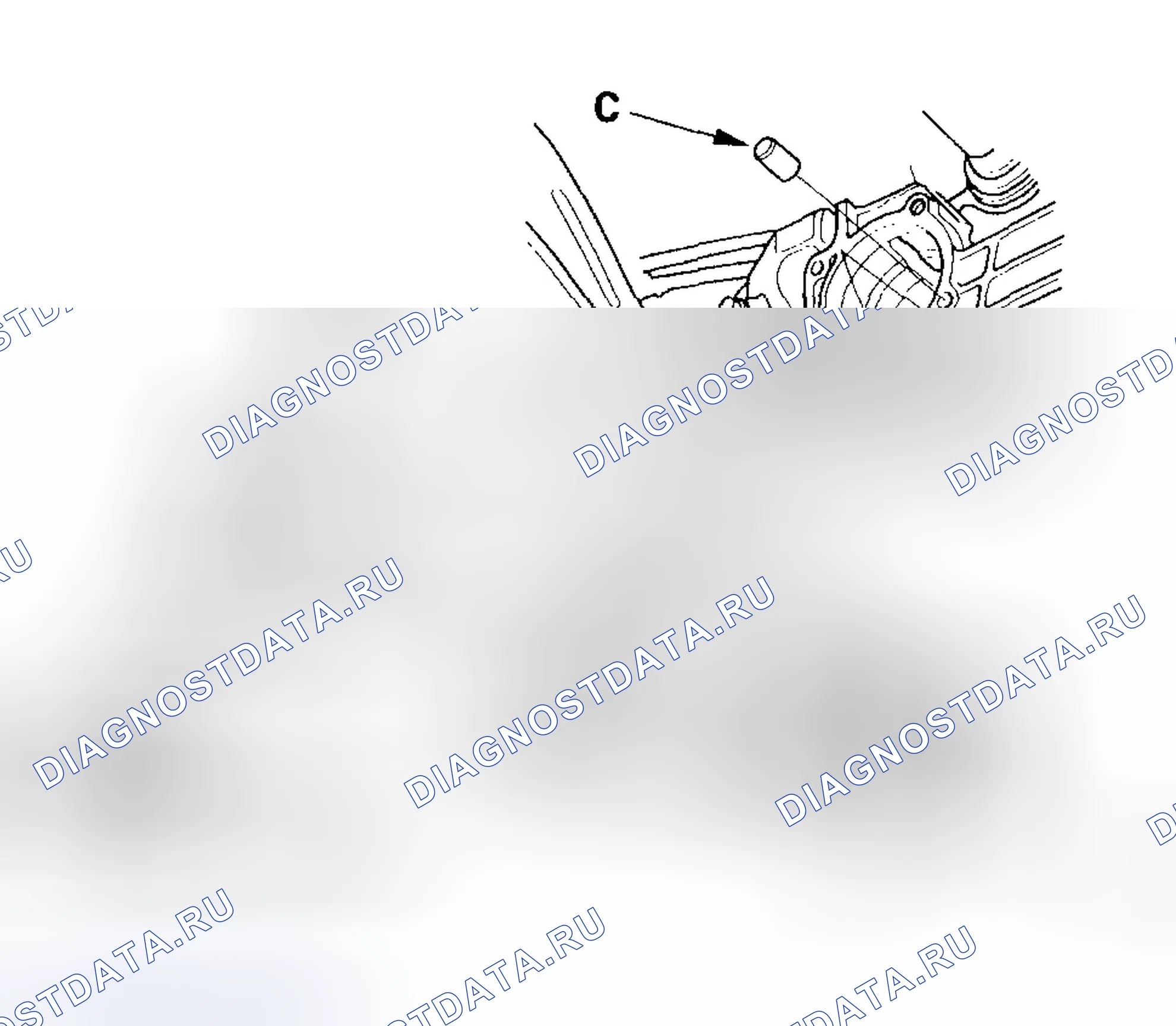Рис. 89: Монтаж узла переноса. Honda CR-V II