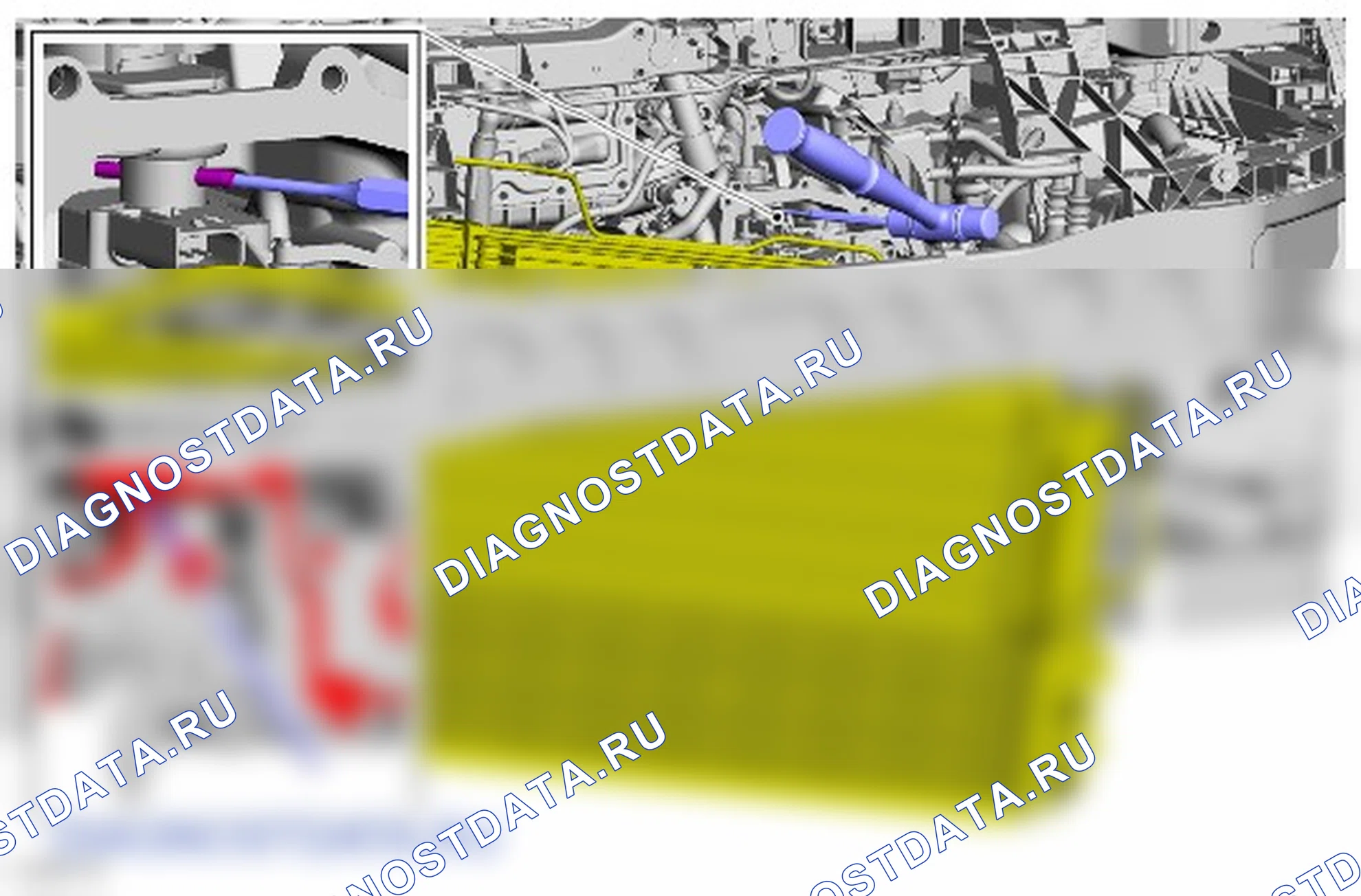 Как снять и установить датчик диапазона коробки передач (TR). Ford Grand C-MAX II рестайлинг