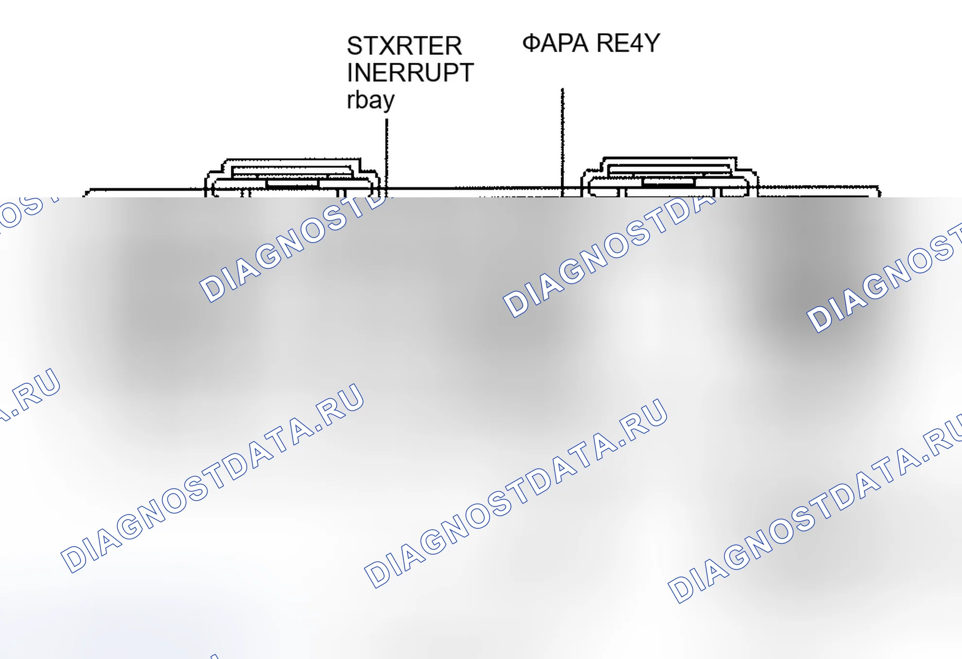 Рис. 28: БЛОК РЕЛЕ RPO. Ford Pickup F250 