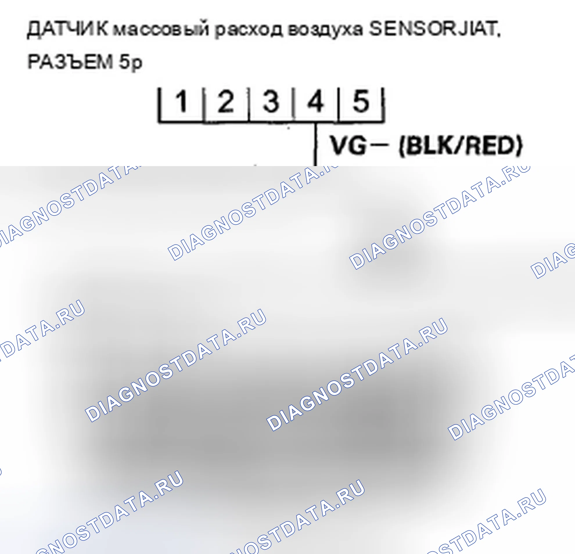 Рис. 73: P0103 расшифровка кода ошибки: высокое напряжение цепи датчика массовый расход воздуха. Acura ZDX I