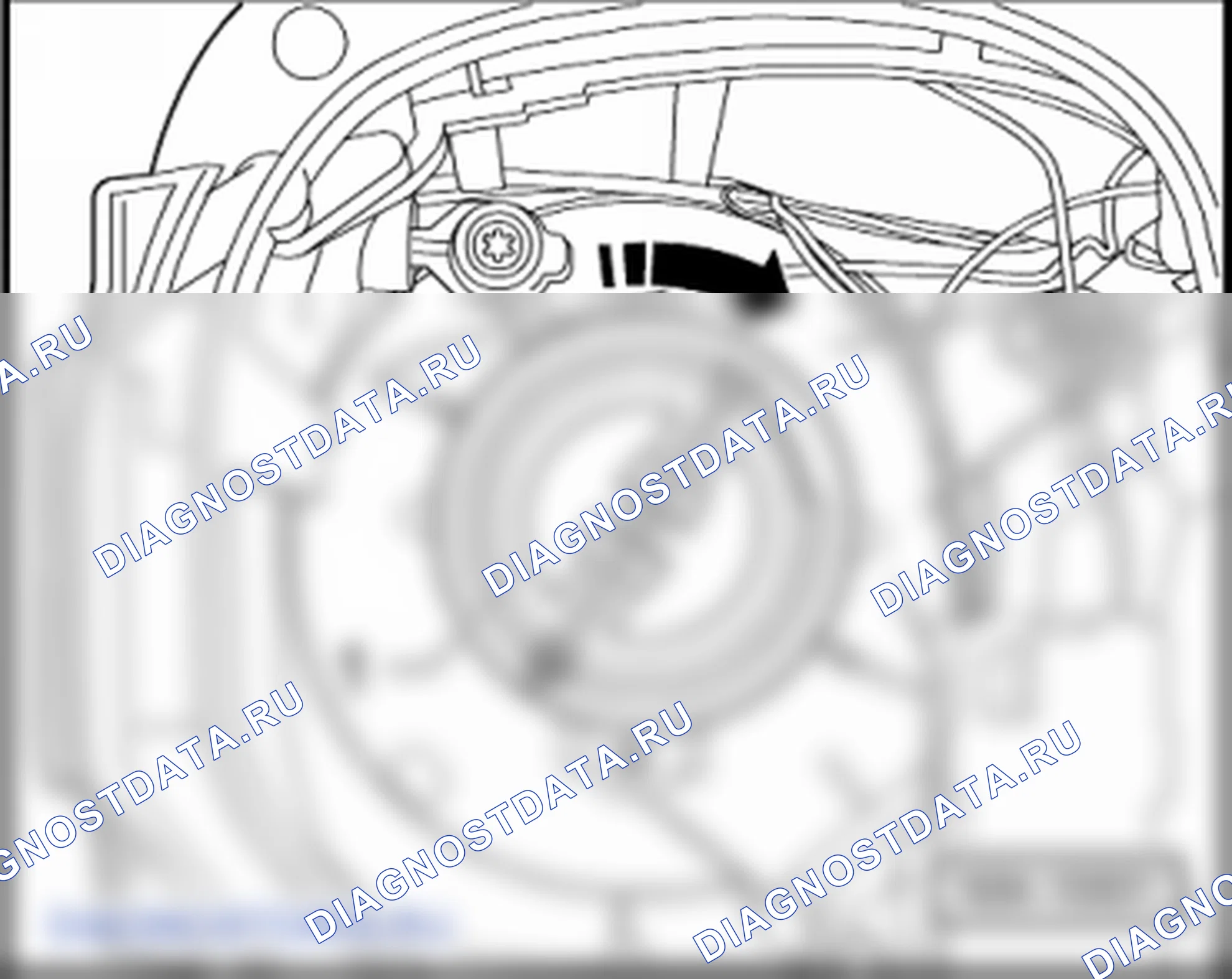Основная фара с галогенными лампами, автомобили до 09/06. Volkswagen Touran I