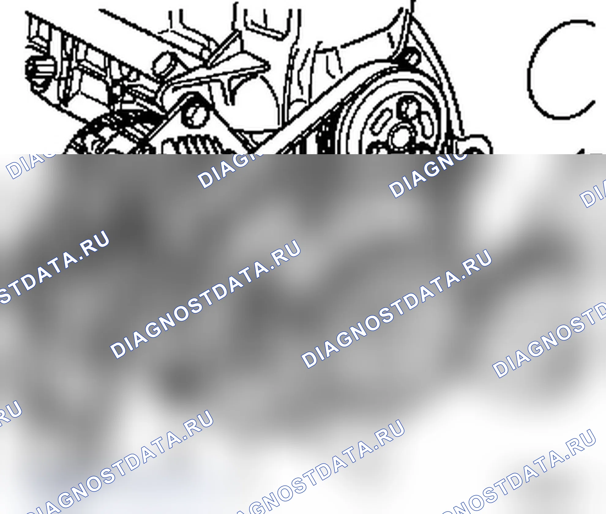 Снятие и установка водяного насоса (S9W 700 и 702). Opel Movano A