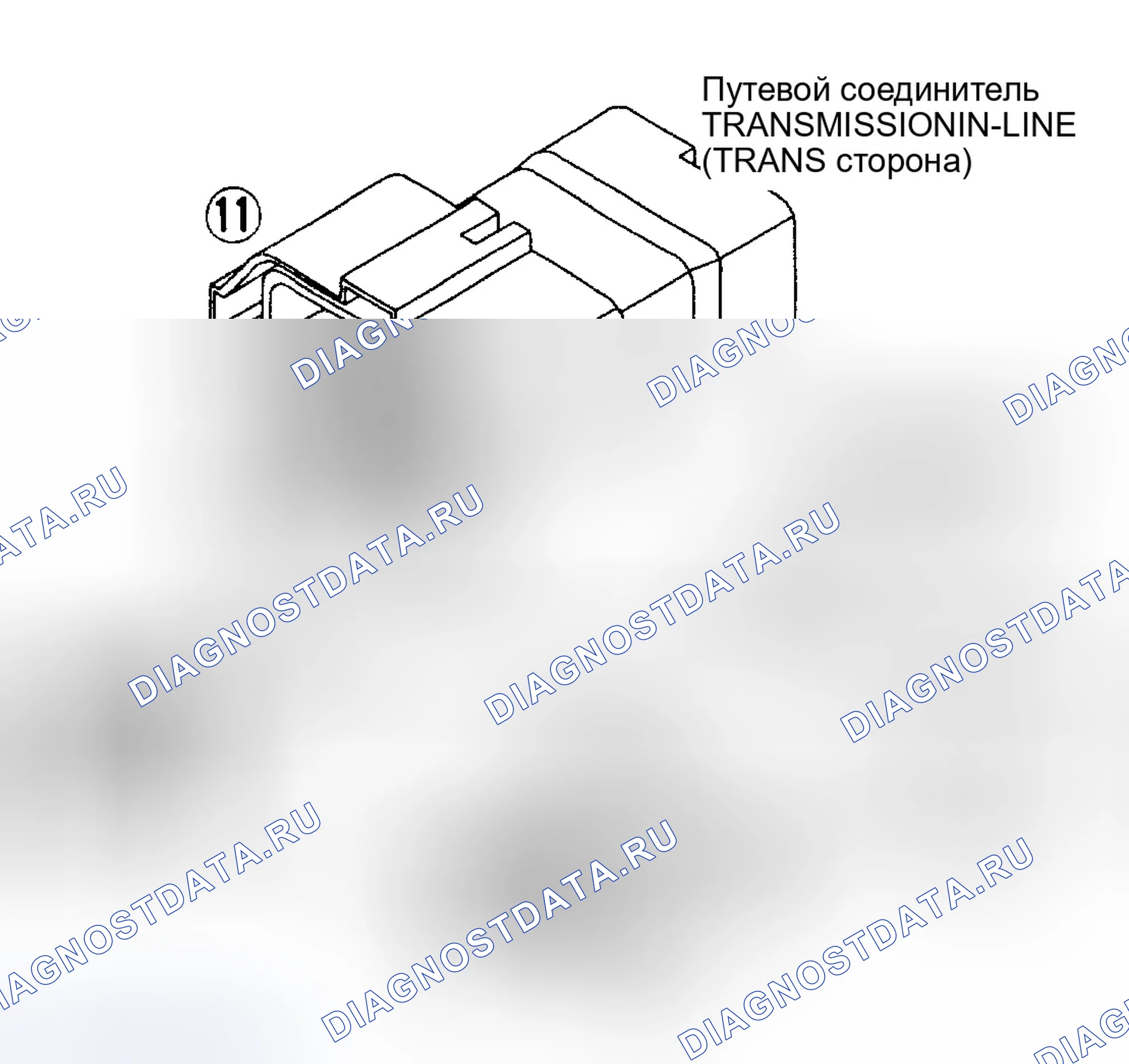 Рис. 167: Тест 21A, Вид 11 - Тестирование цепи соленоида Lr. Dodge Intrepid I