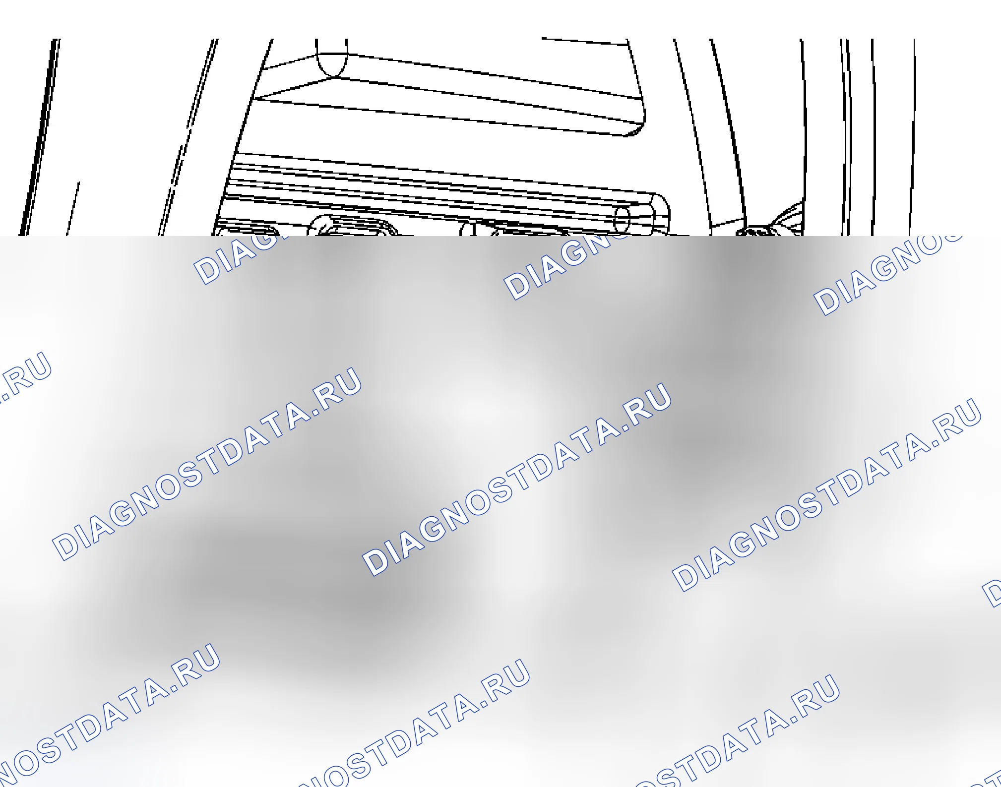 Рис. 22: Замена лампы противотуманной фары - спереди (торрент). Chevrolet Equinox I