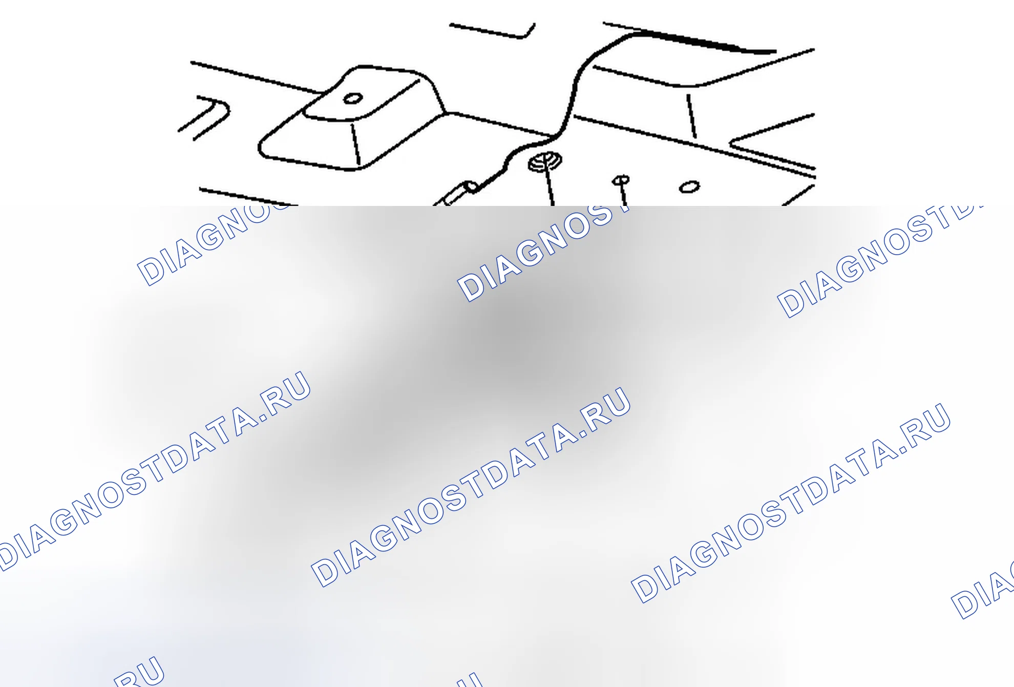 Рис. 23: Замена радиоантенного модуля. Chevrolet Camaro V