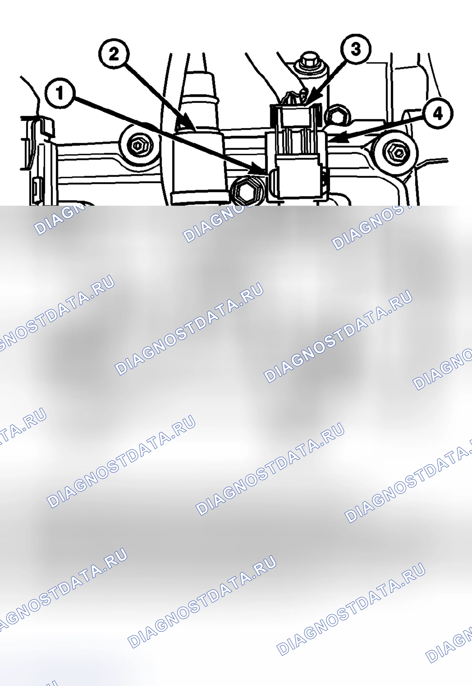 Рис. 465: ДЕМОНТАЖ. Dodge Pickup R2500 