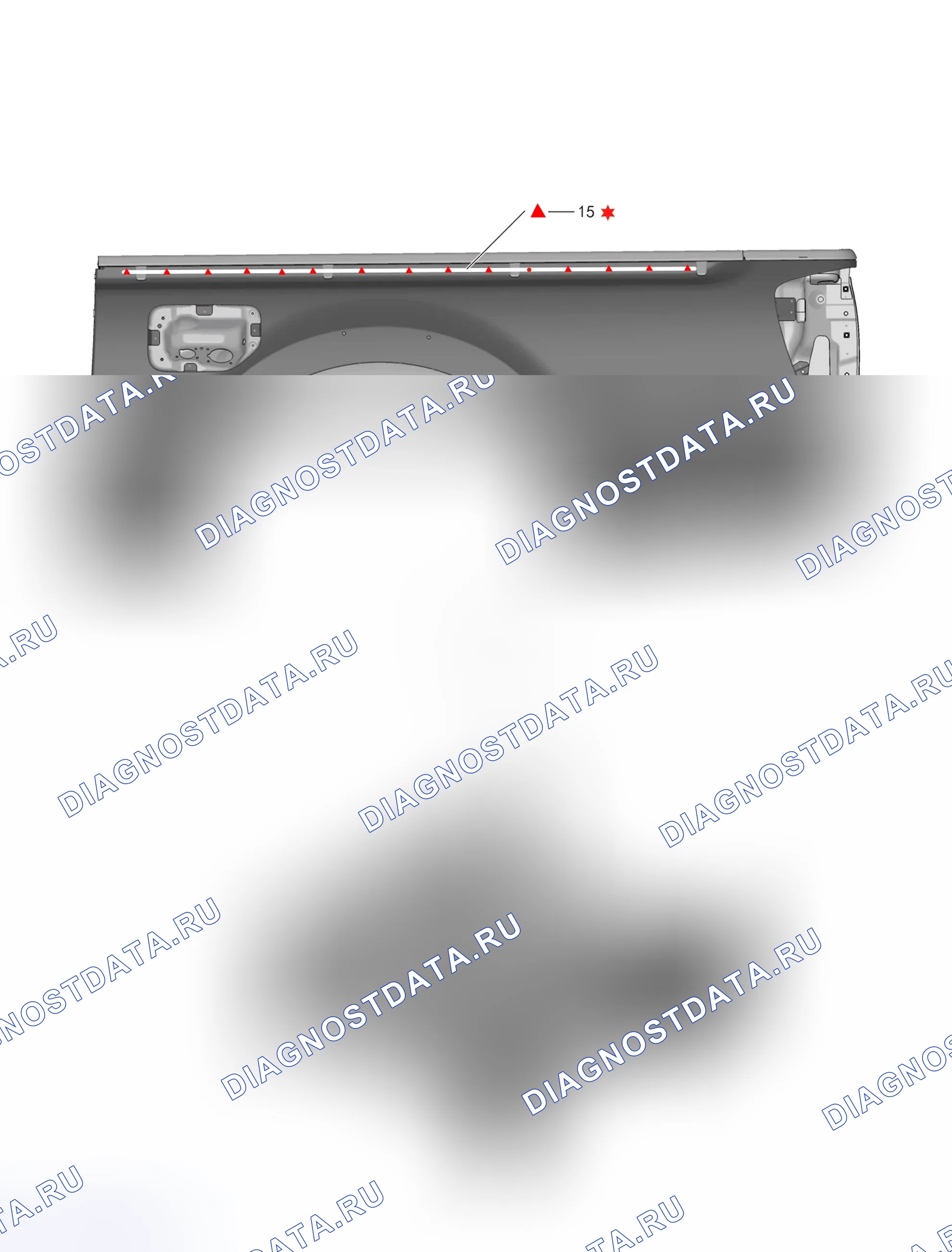 Наружная панель коробок — Great Wall Wingle-5. Great-Wall Wingle 5 I
