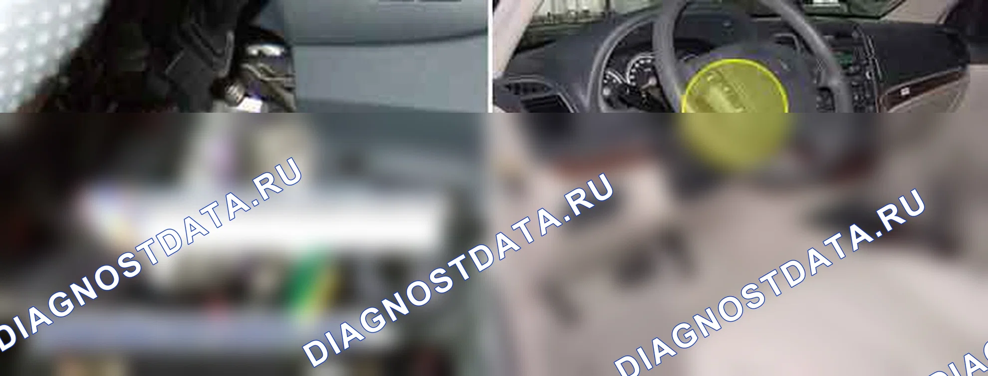 P1718: ДАТЧИК УГЛА ПОВОРОТА РУЛЕВОГО КОЛЕСА 2-ВХОДНОЙ СИГНАЛ. Hyundai Santa Fe CM