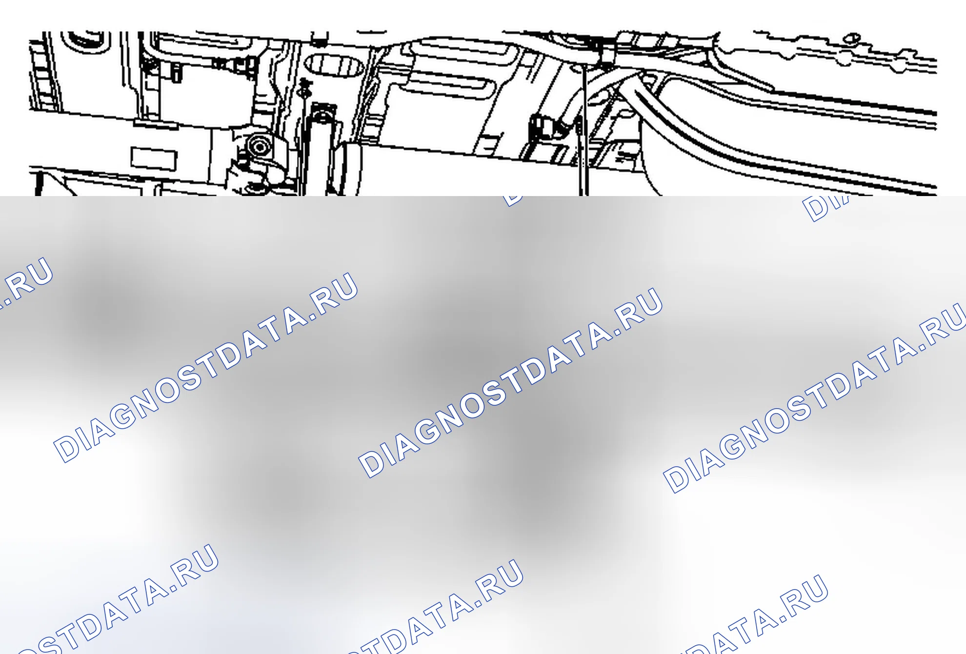 Рис. 19: Замена канистры с испарительным выбросом (NT7, NU5). Cadillac SRX II рестайлинг