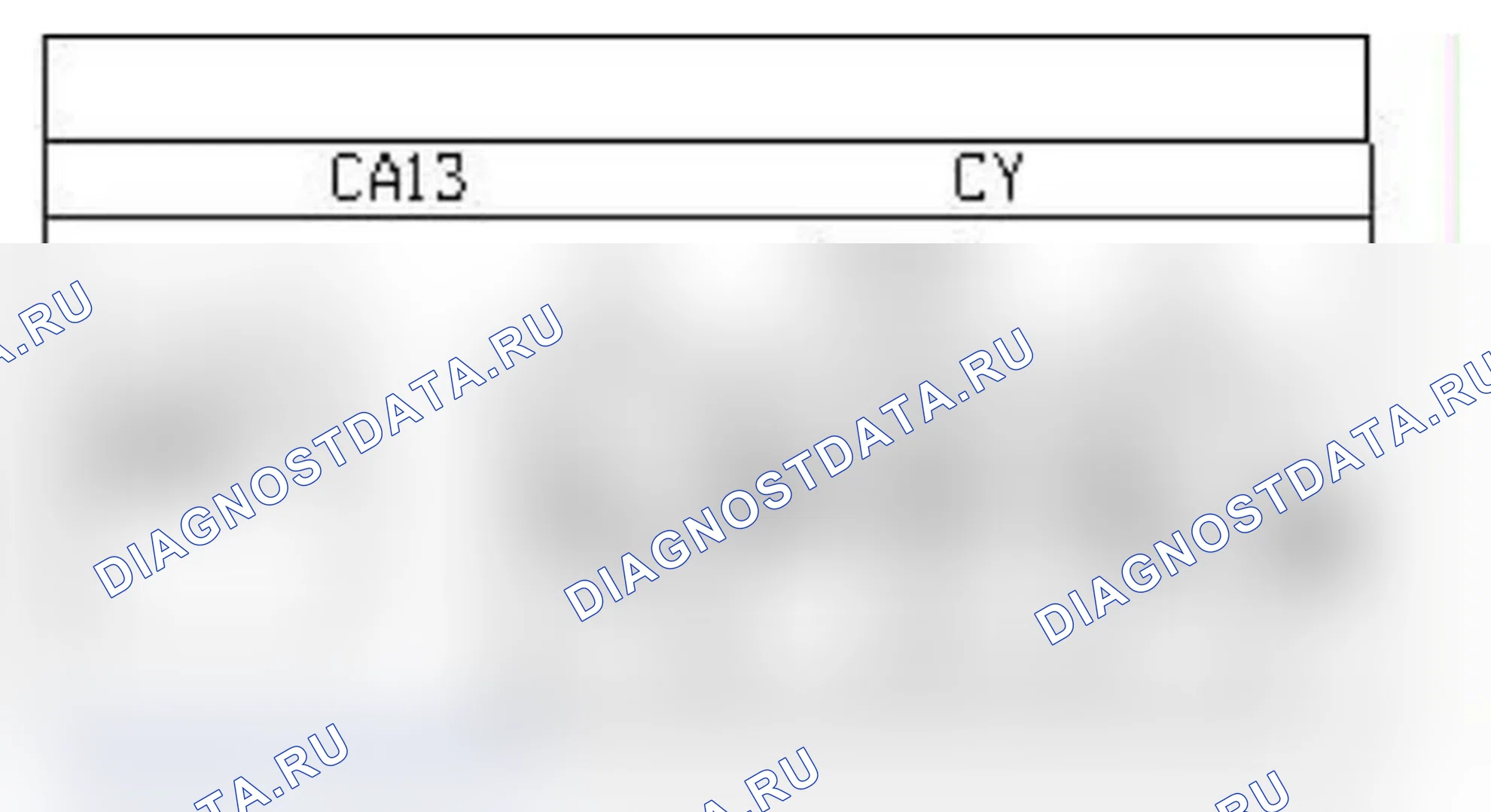 Распиновка разъёма 1322 — Замок двери задка. Renault Modus I