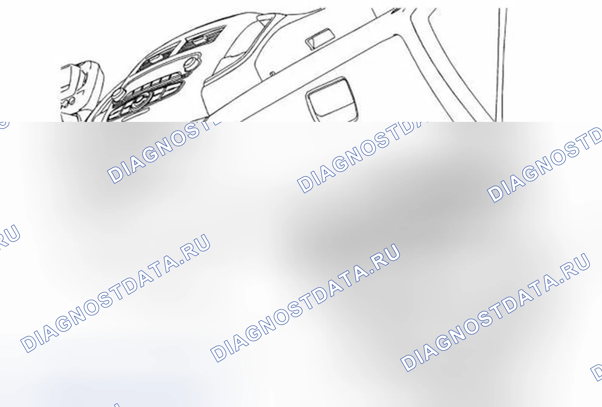 Рис. 54: Замена изолятора приборной панели. Chevrolet Sonic I