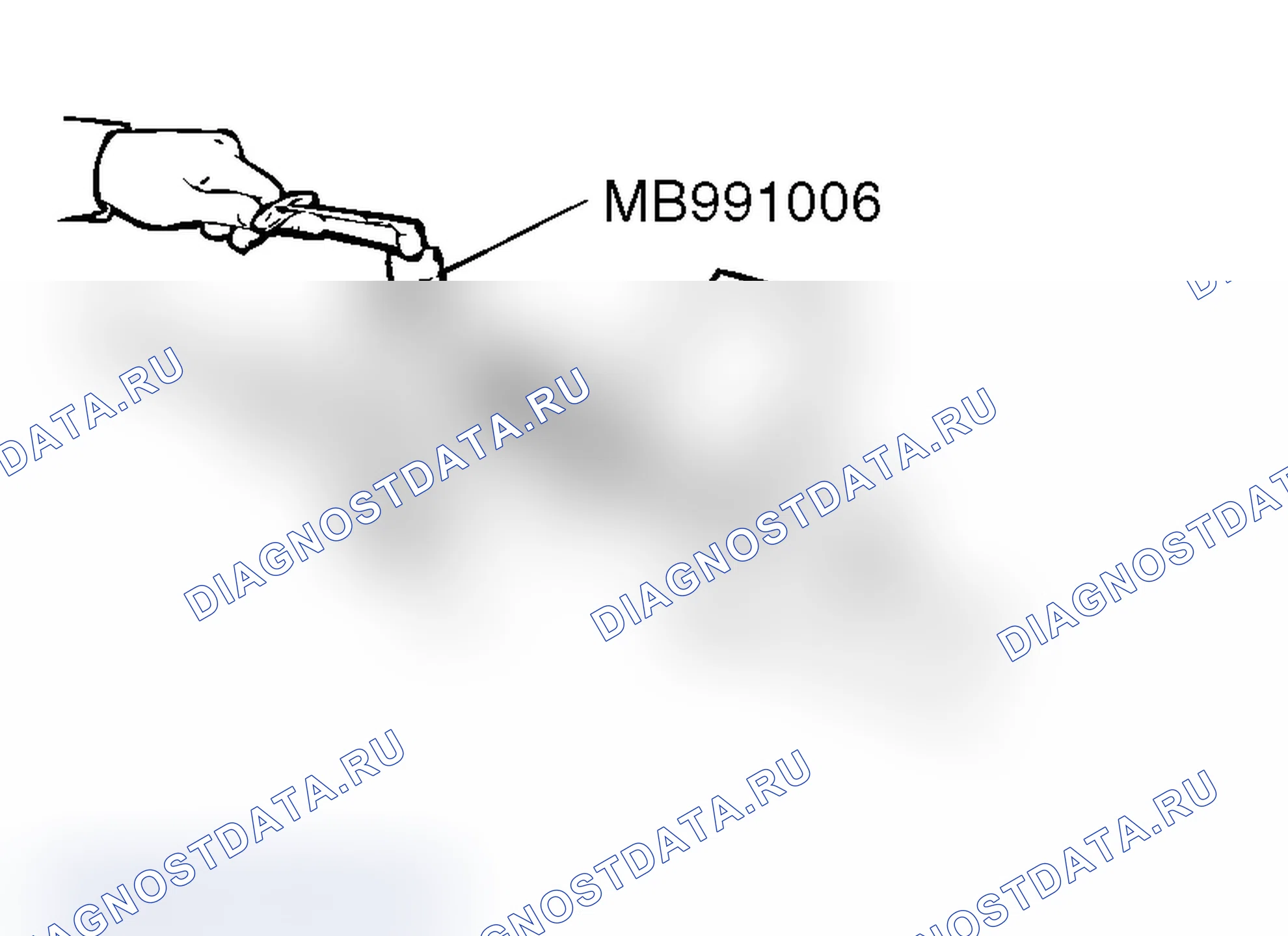 Рис. 78: >> L <<УСТАНОВКА ШАЙБЫ С ОТГИБОМ/ТЯГИ. Mitsubishi Lancer Evolution IX