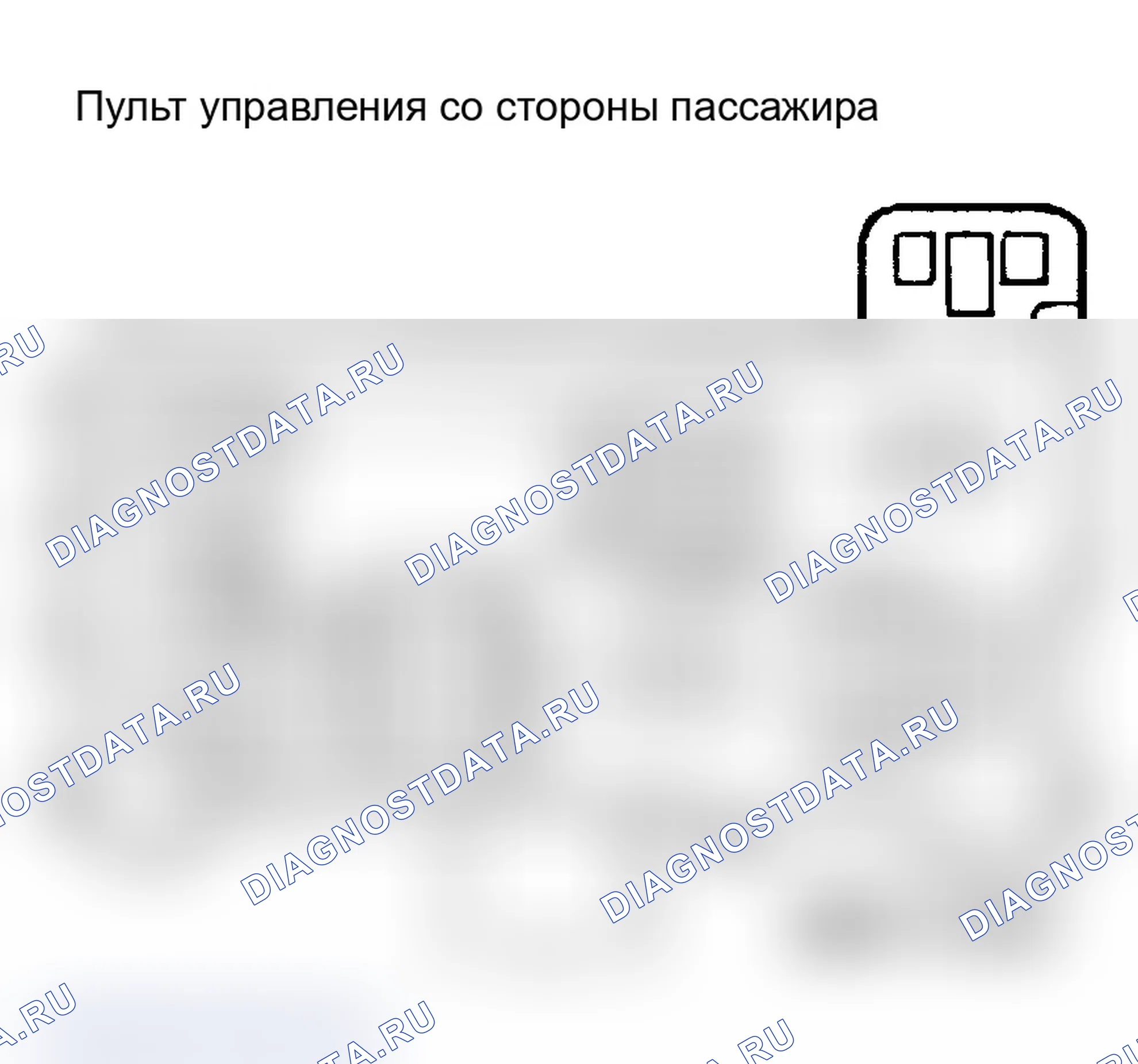 Рис. 6: ВНУТРЕННЯЯ ИДЕНТИФИКАЦИЯ ПАНЕЛИ ПРЕДОХРАНИТЕЛЕЙ - 1993. Geo Prizm pre-I