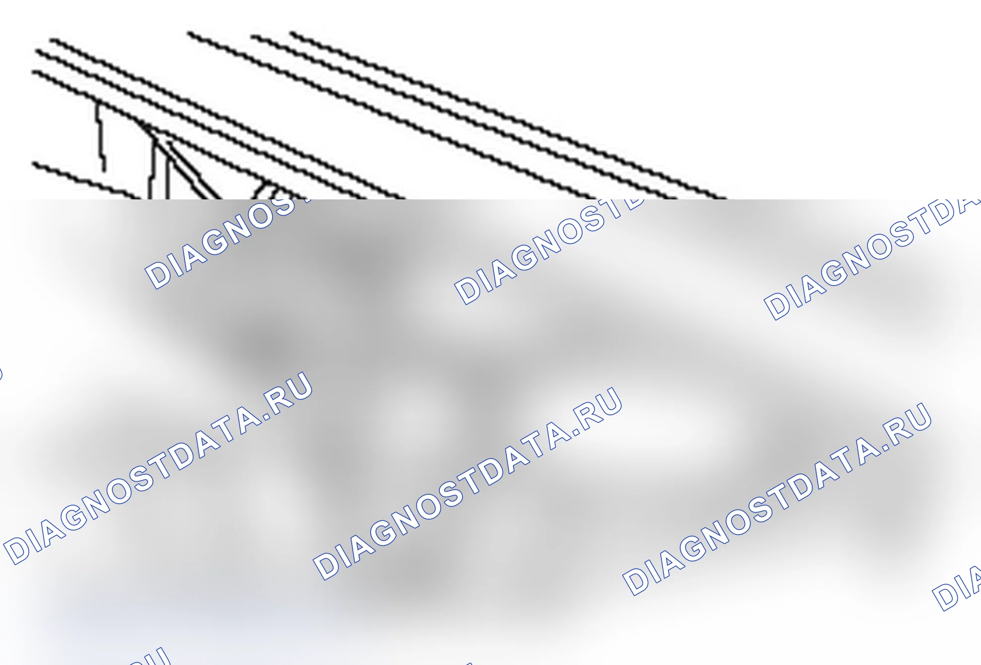 Рис. 161: БЛОК ЦИЛИНДРОВ. Mitsubishi Lancer Ralliart X рестайлинг