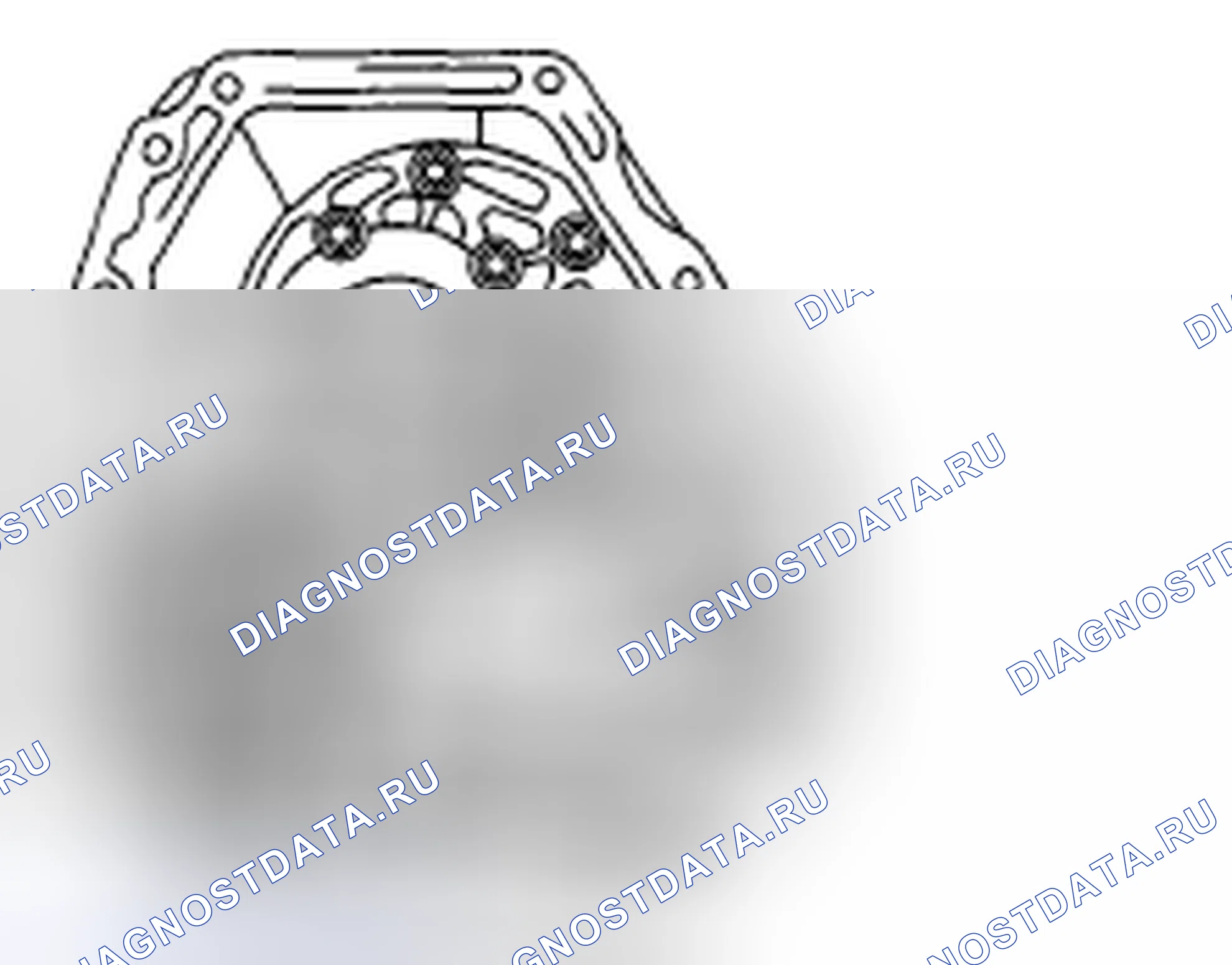 Рис. 525: ДЕМОНТАЖ. Subaru Outback BP рестайлинг