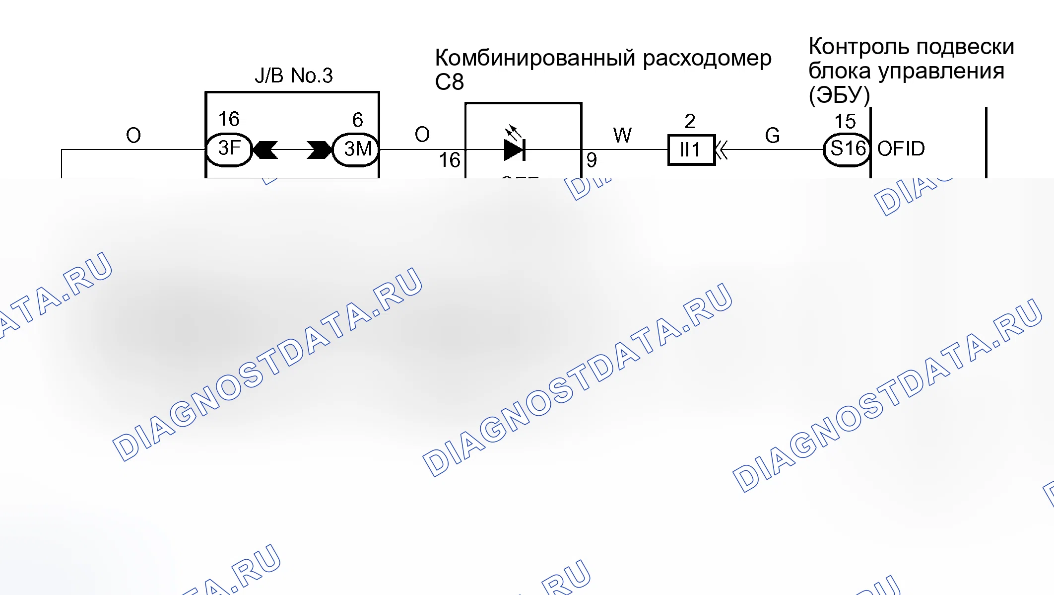 Рис. 163: электросхема. Honda Accord VIII рестайлинг